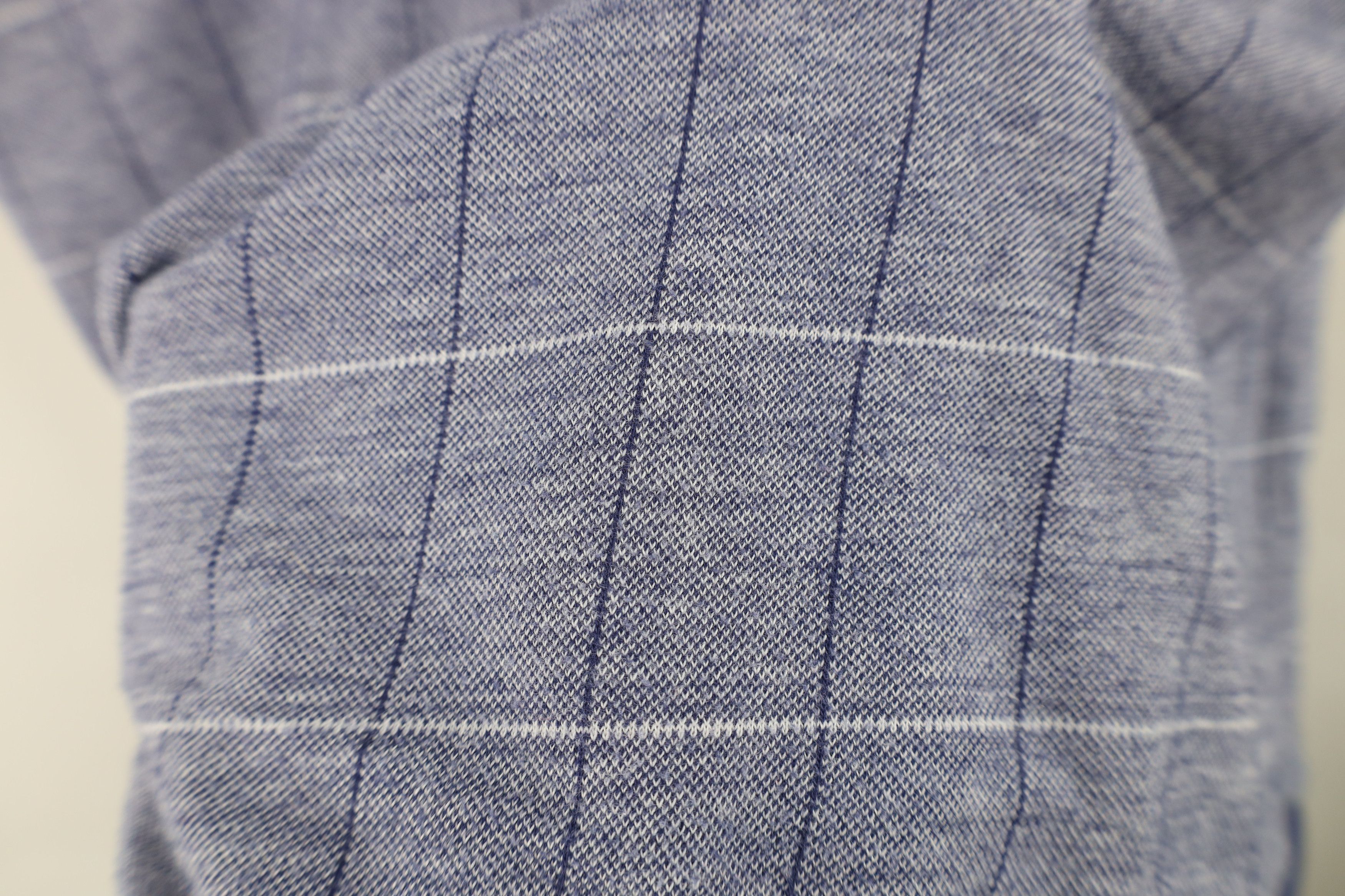 Vintage Vintage 90s Streetwear Knit Pullover Polo Shirt Blue Size US L / EU 52-54 / 3 - 6 Thumbnail