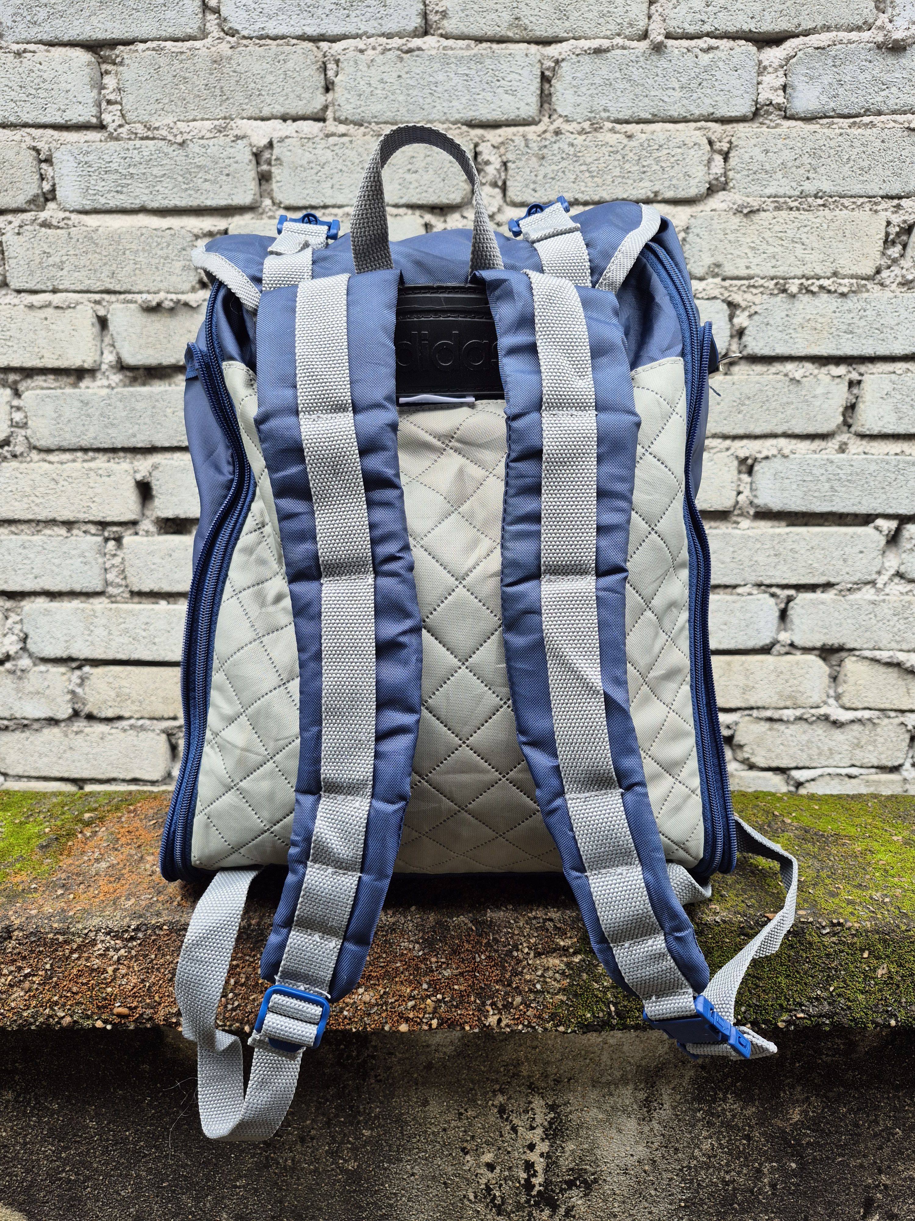 Adidas 🔥 Vintage Adidas Trefoil Back Pack Size ONE SIZE - 5 Thumbnail