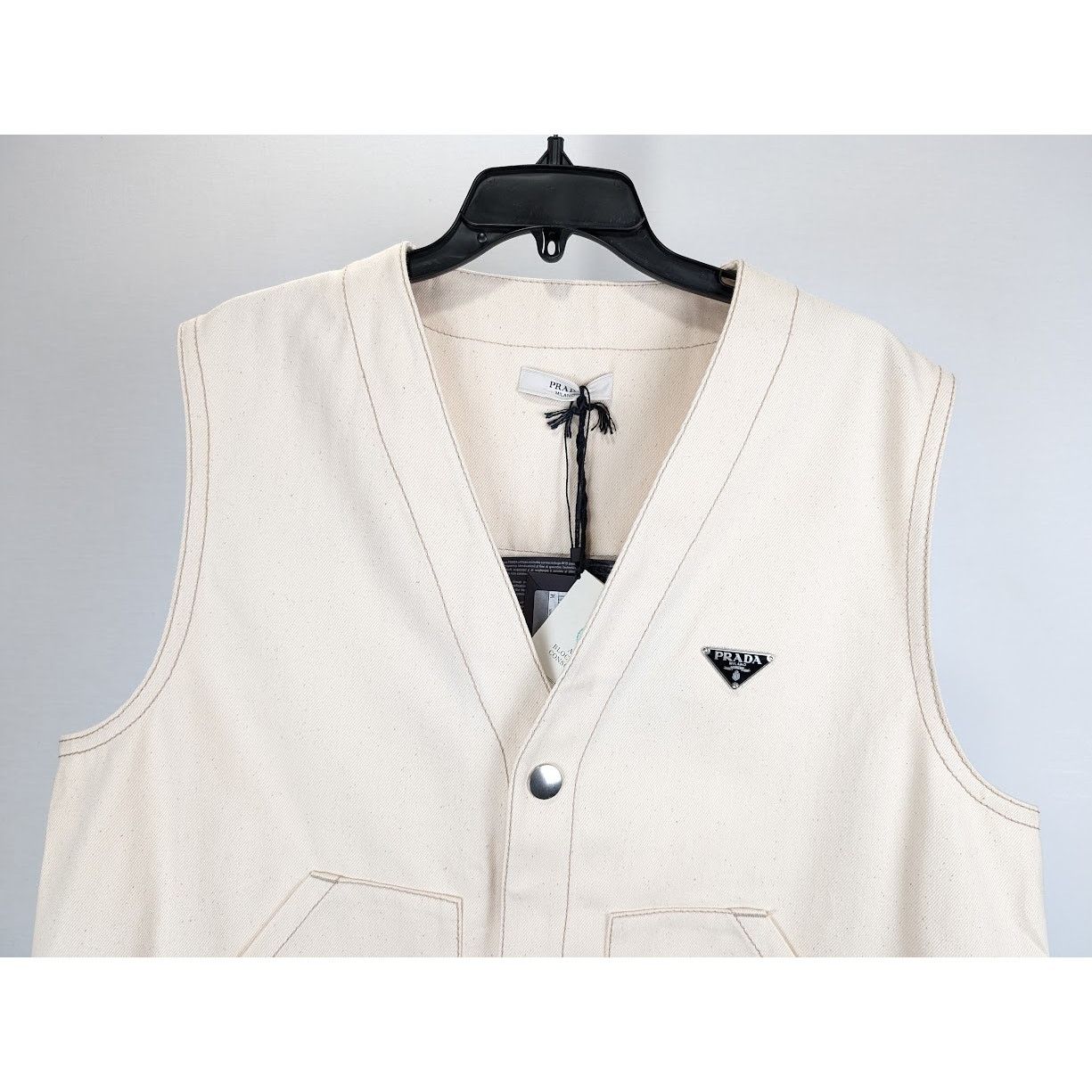Prada o1rshd1 Bull Denim in Natural Size US M / EU 48-50 / 2 - 6 Thumbnail