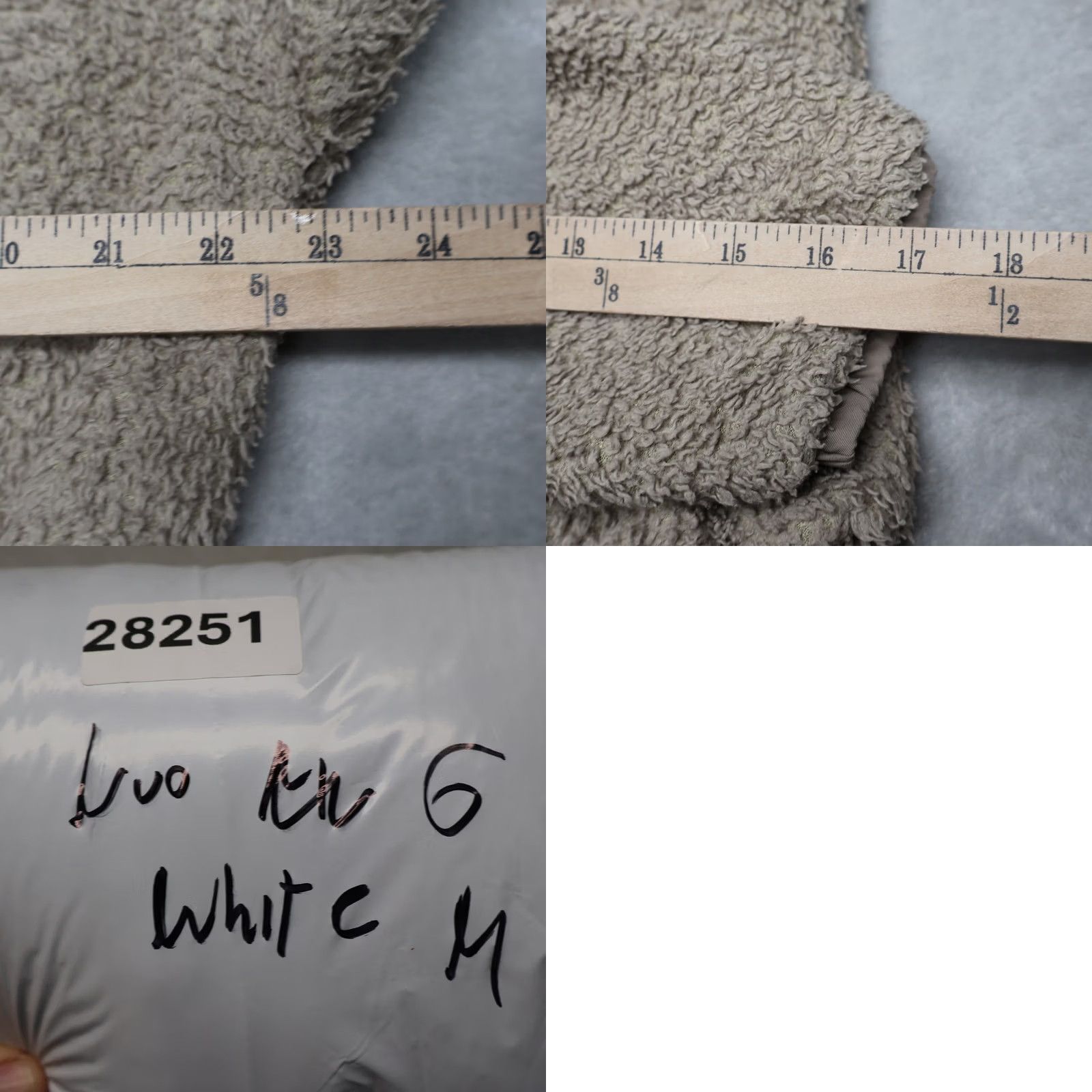 Vuori Vuori Jacket Womens M Beige White Sherpa Teddy Cozy Fleece Full Zip Pockets Zipper Snap Casual Fall Winter Relaxed Size M / US 6-8 / IT 42-44 - 9 Thumbnail