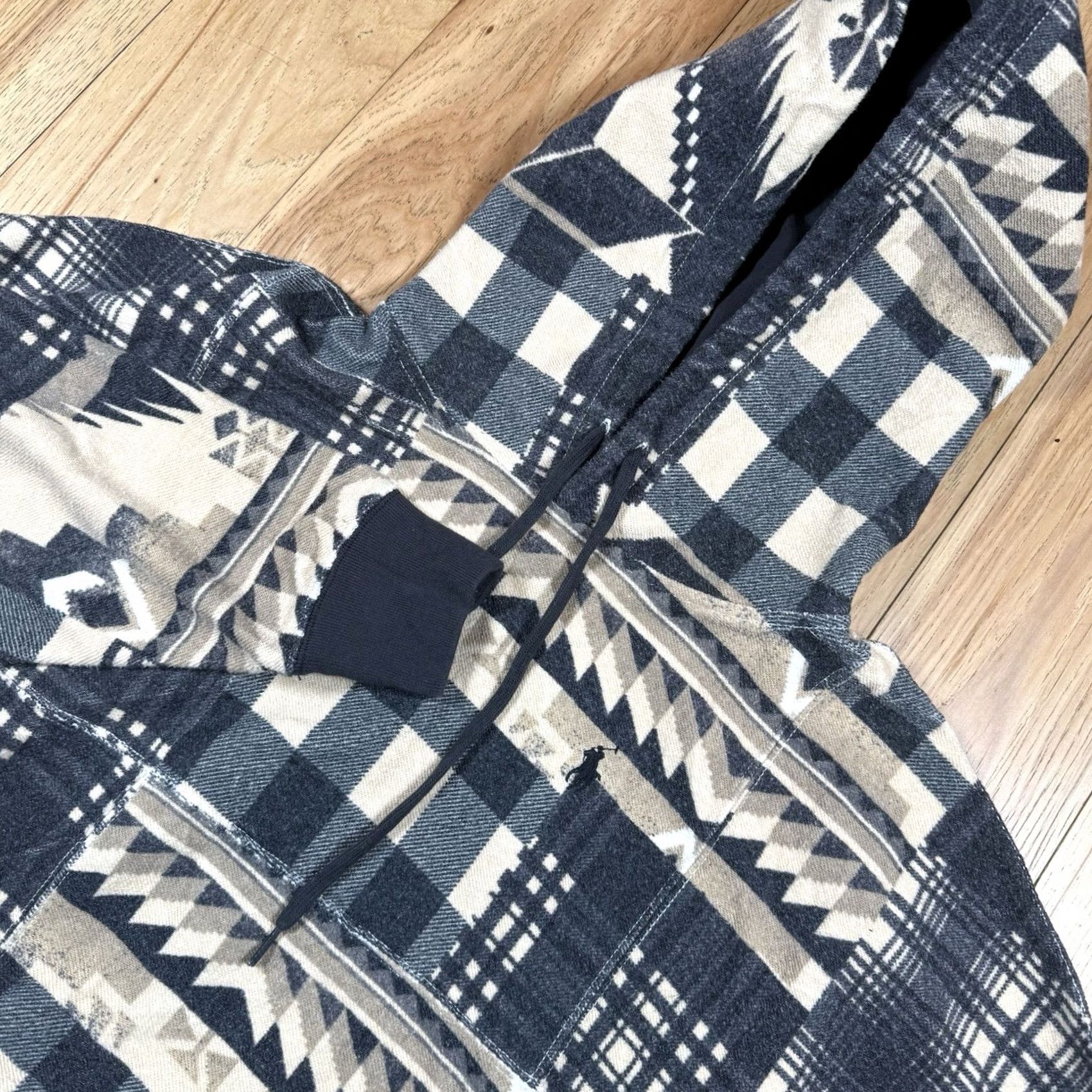 Polo Ralph Lauren Polo Ralph Lauren Sweatshirt Mens Small S Multicolor Fleece Aztec Patchwork Beacon Hoodie Pullover Size US S / EU 44-46 / 1 - 2 Thumbnail