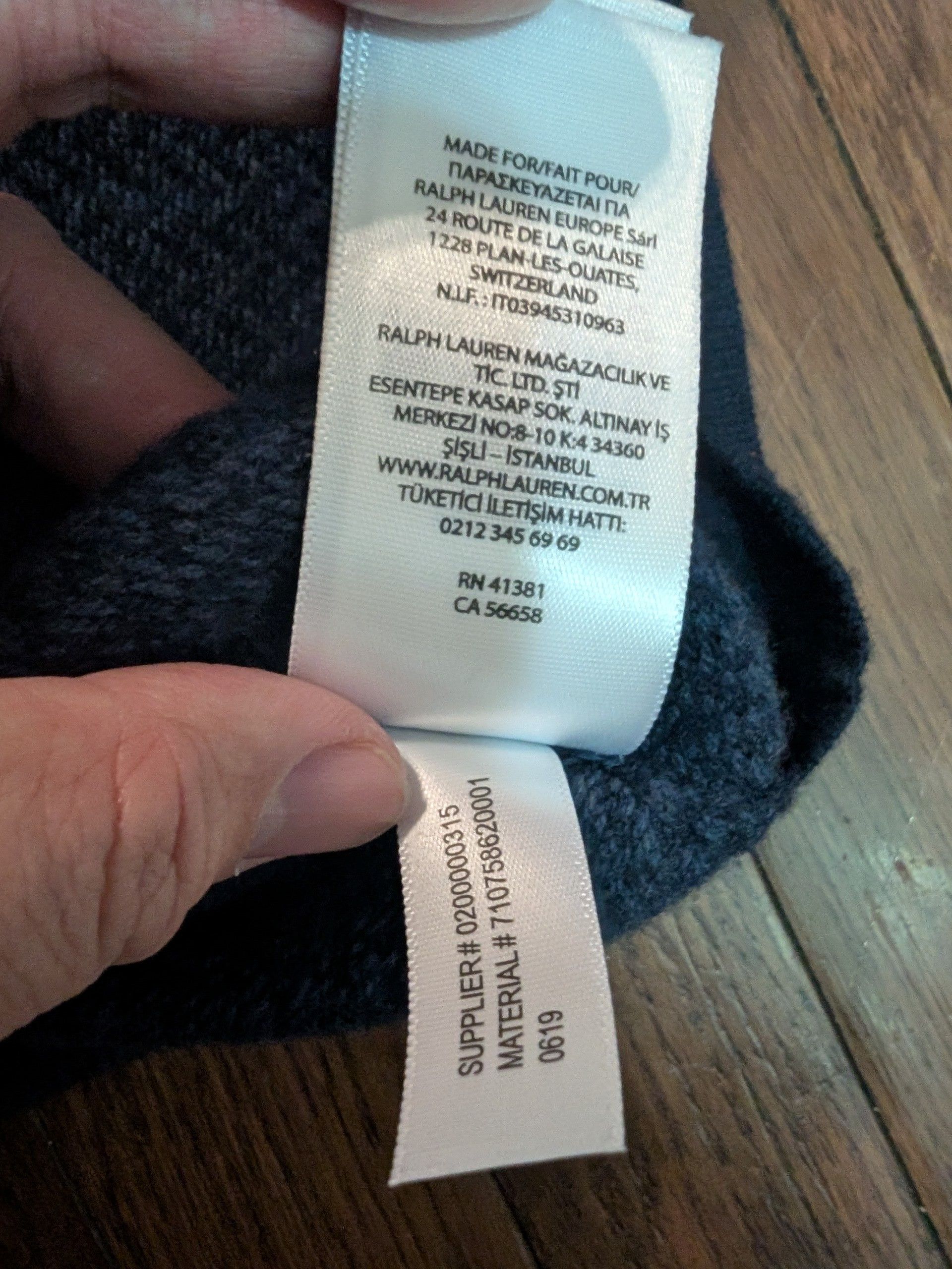 Polo Ralph Lauren Polo Ralph Lauren Merino Wool Herringbone Sweater Sz XL Size US XL / EU 56 / 4 - 5 Thumbnail