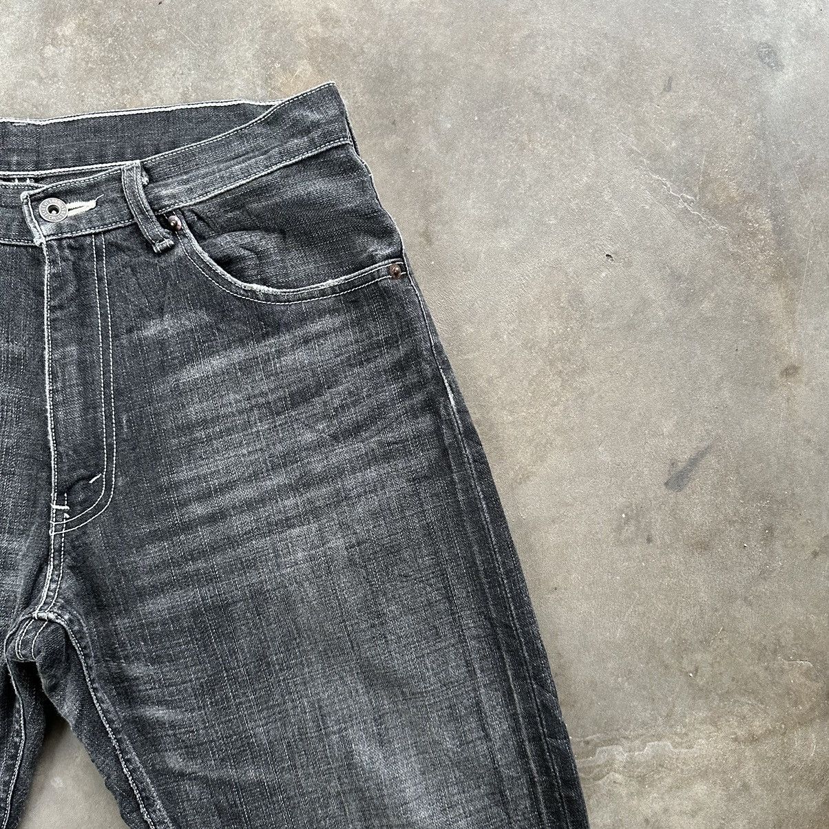 Japanese Brand W32 Vintage Levi’s 503 Faded BLACK Denim Jean Pant Size US 32 / EU 48 - 5 Thumbnail