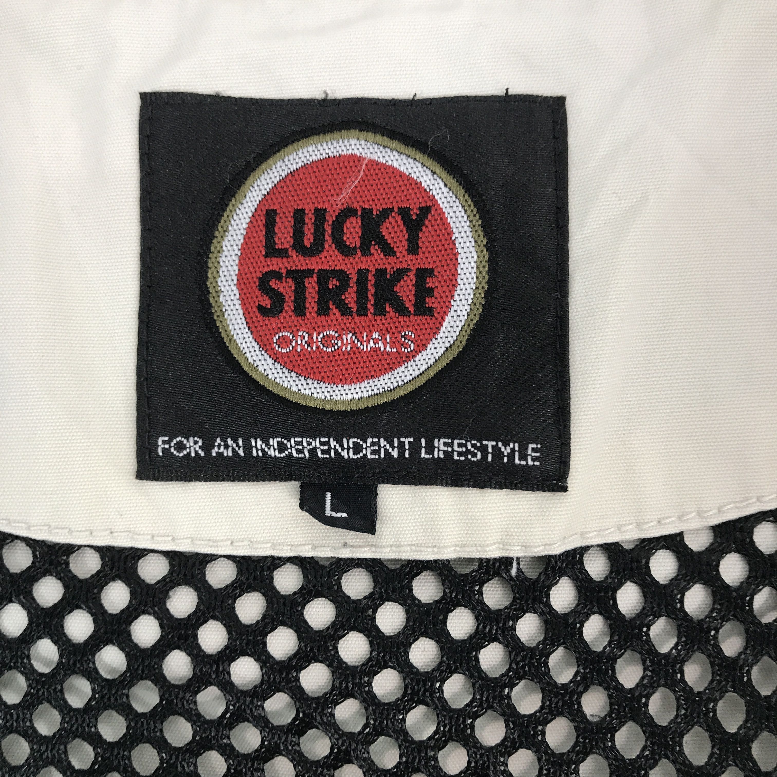 Japanese Brand × Vintage Vintage Lucky Strike Tactical pocket Vest Size US L / EU 52-54 / 3 - 7 Thumbnail
