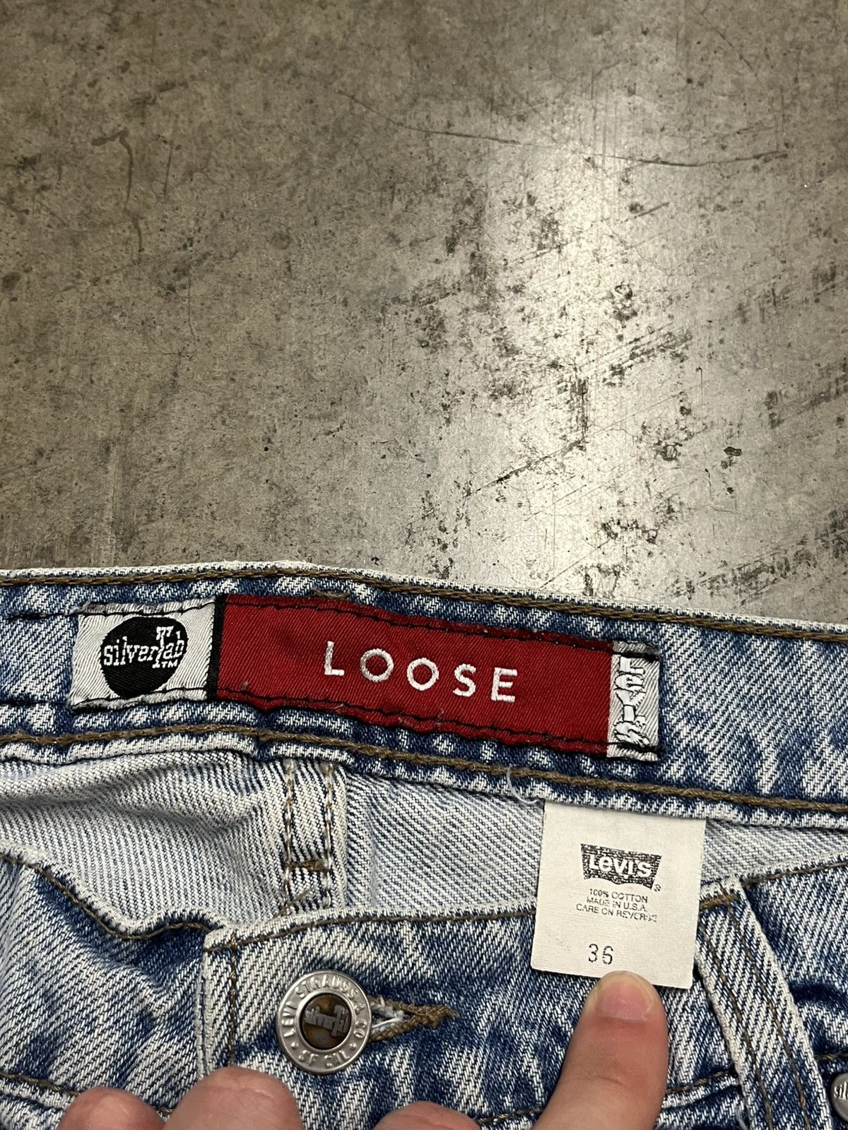 Levi's Levi’s silver tab jorts baggy loose fit skater streetwear Size US 34 / EU 50 - 10 Thumbnail