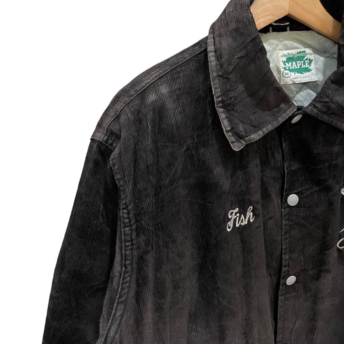 Vintage RARE Vintage 80s The Red Stallion Maple Snap Button Jacket Size US M / EU 48-50 / 2 - 6 Thumbnail