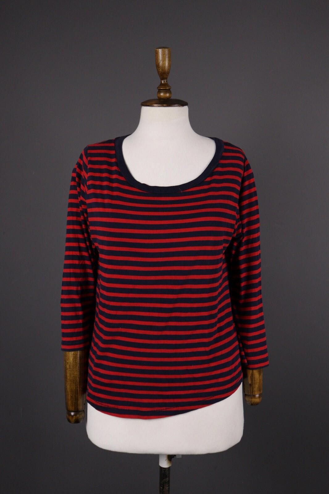 Cos Cos Multicolor Stripe Cotton 3/4 Sleeve Shirt Tunic Size M Size M / US 6-8 / IT 42-44 - 1 Thumbnail