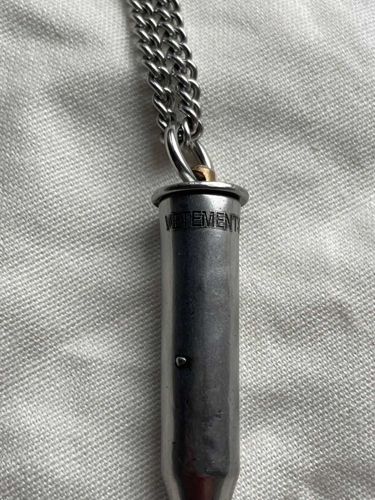 Vetements Vetements SS19 Bullet Crystal Ruby Necklace Size ONE SIZE - 7 Thumbnail