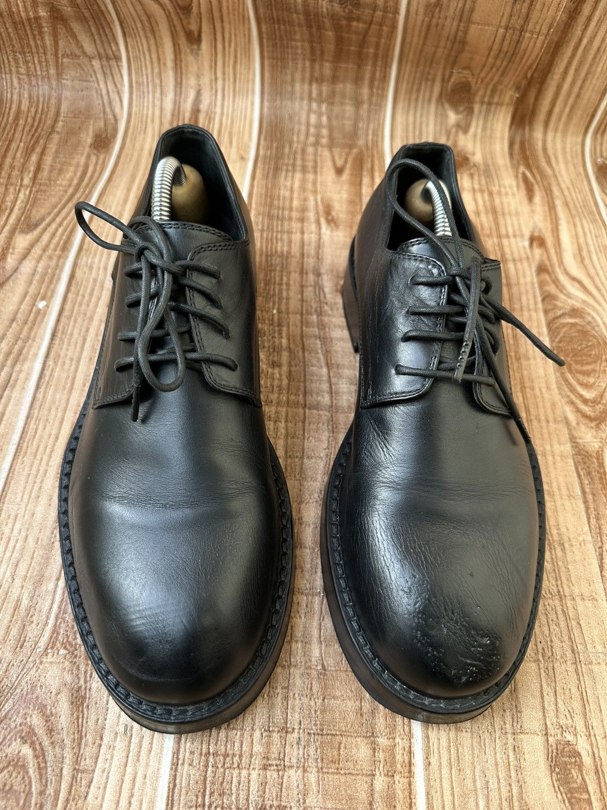 Ann Demeulemeester Ann Demeulemeester Black Derby Shoes Size US 7 / EU 40 - 2 Thumbnail