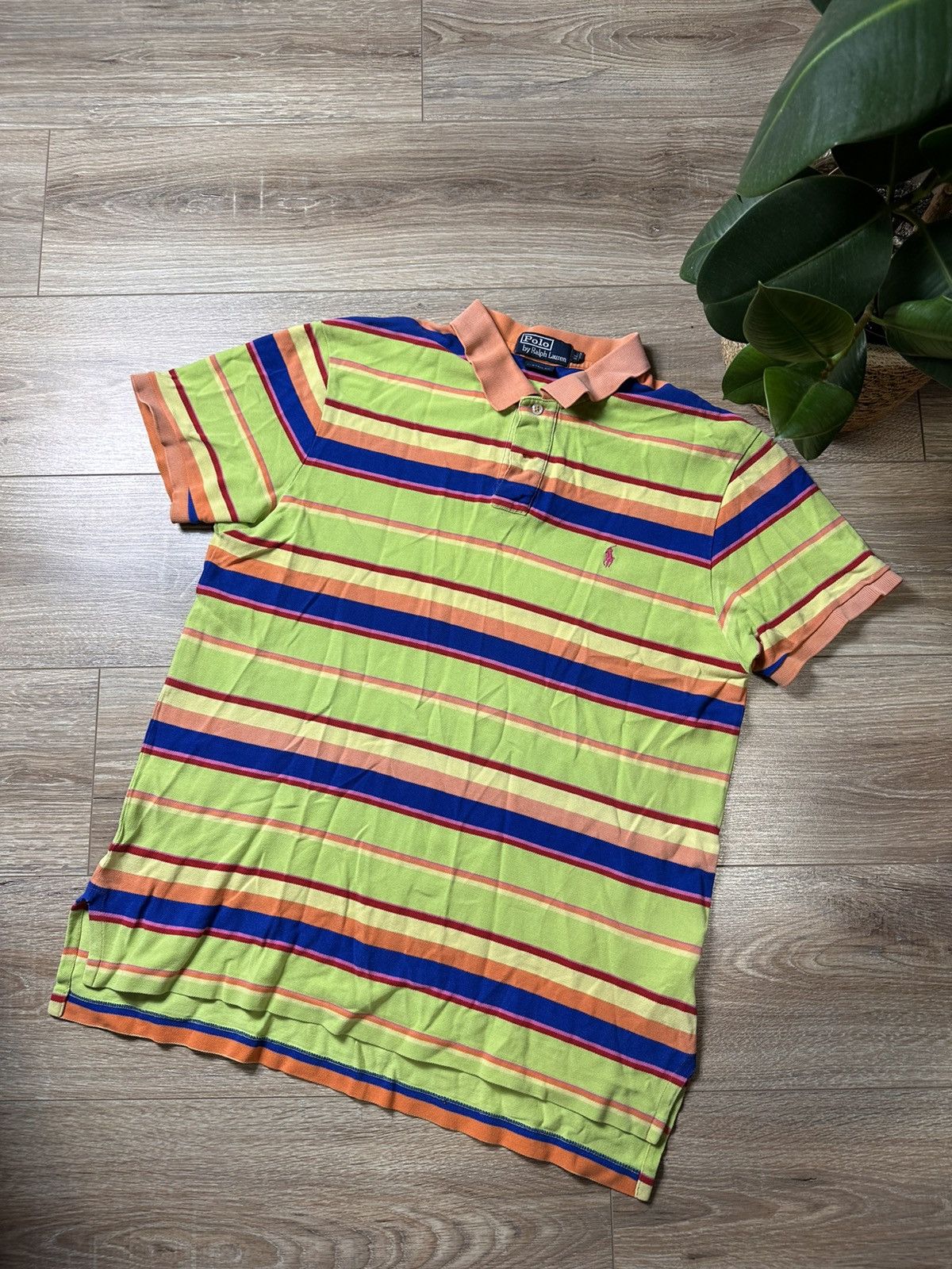 Polo Ralph Lauren Polo Ralph Lauren Stripped SS polo shirt size XL Size US XL / EU 56 / 4 - 1 Thumbnail