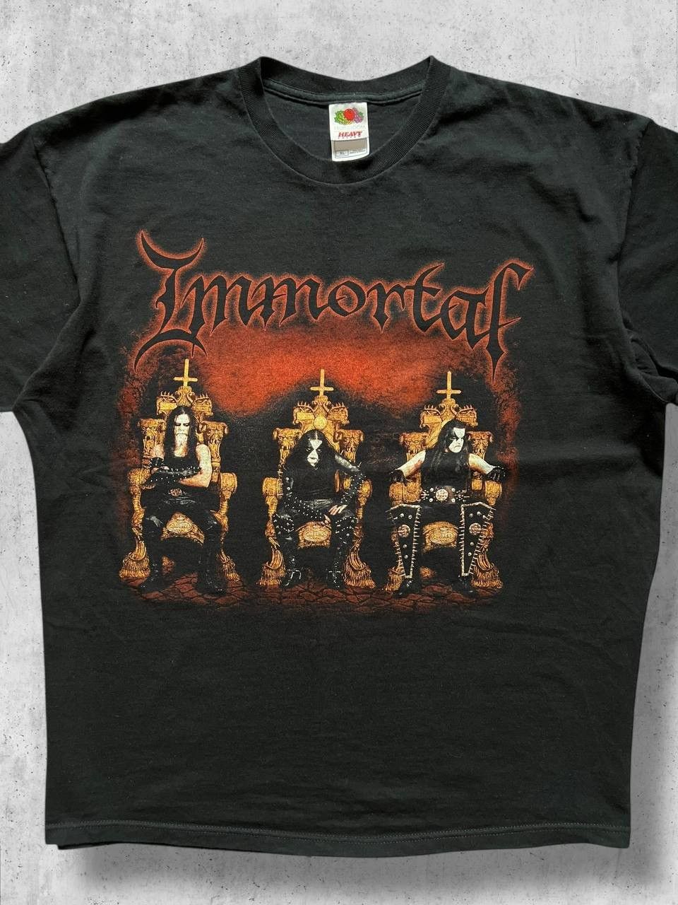 Band Tees IMMORTAL Demons Of Metal Vintage Metal Rock Band Tee T shirt Size US XL / EU 56 / 4 - 2 Thumbnail