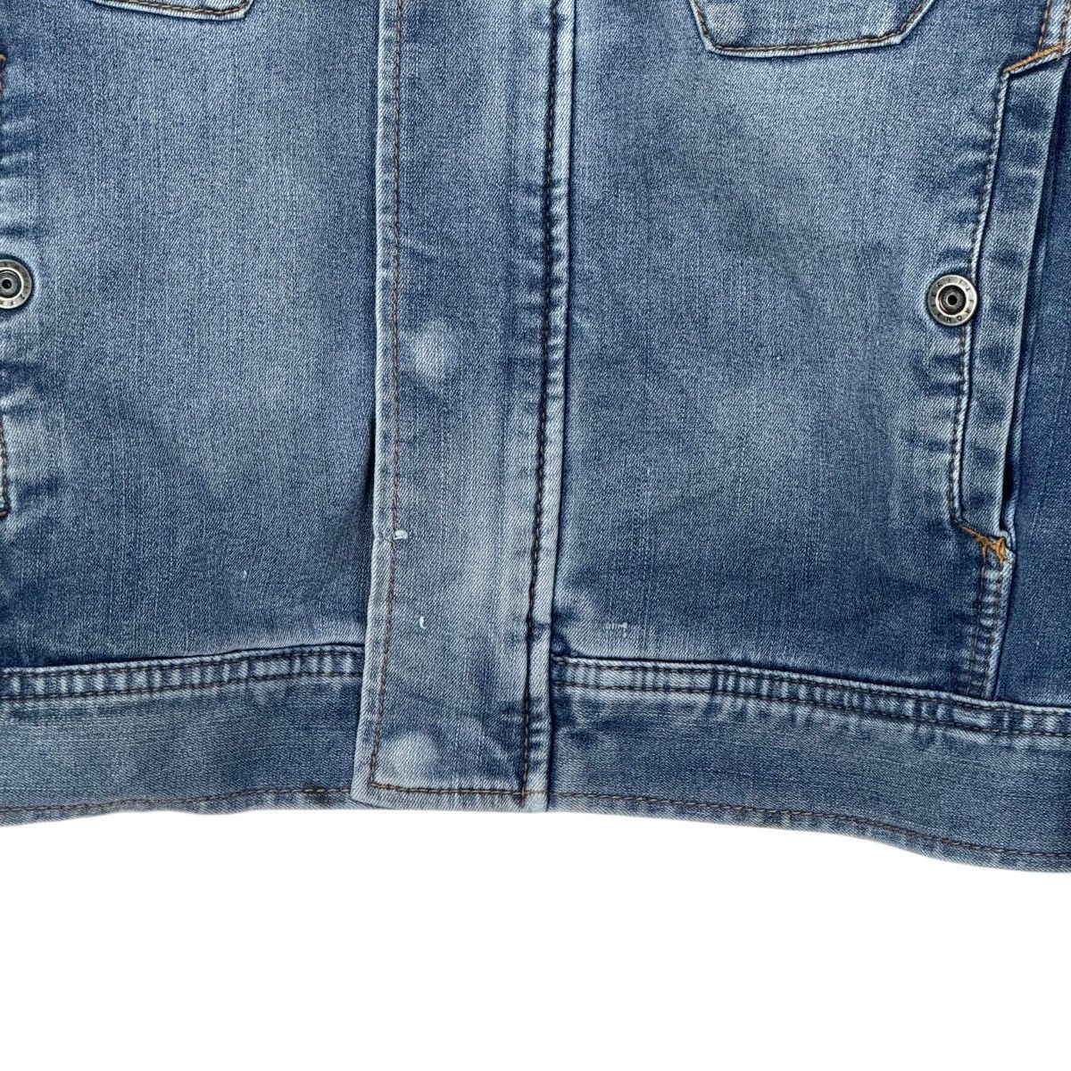Japanese Brand 2Way Stretch Recycled From Jeans Jacket Size US S / EU 44-46 / 1 - 7 Thumbnail