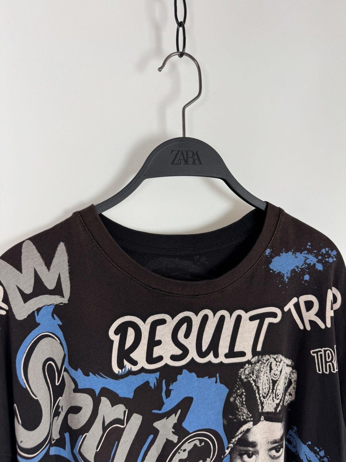 Band Tees Faded 2Pac Over Print T-Shirt Size US L / EU 52-54 / 3 - 3 Thumbnail