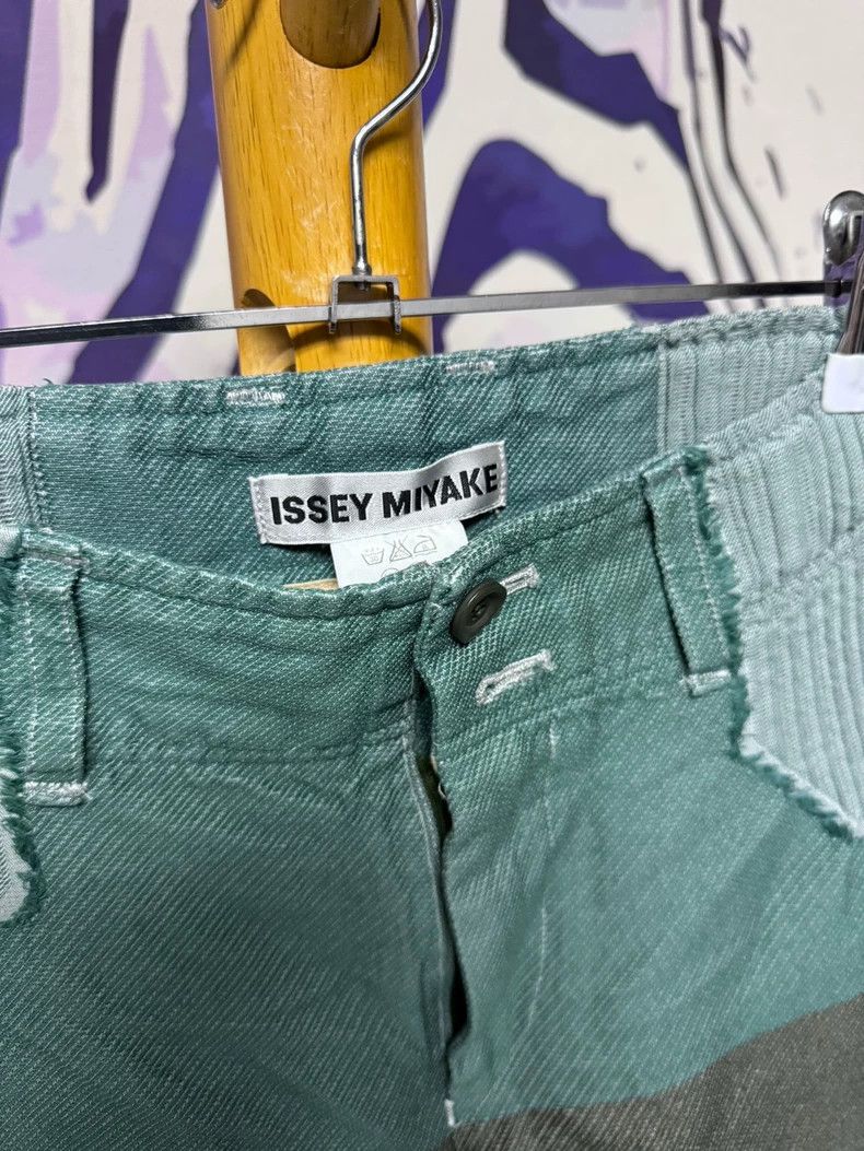 Issey Miyake Issey Miyake size:2 A grey-green color-blocked suit Size XS / US 0-2 / IT 36-38 - 7 Thumbnail