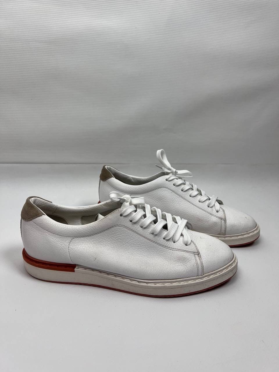 Brunello Cucinelli Brunello Cucinelli leather low trainers size 42 Size US 9 / EU 42 - 1 Thumbnail