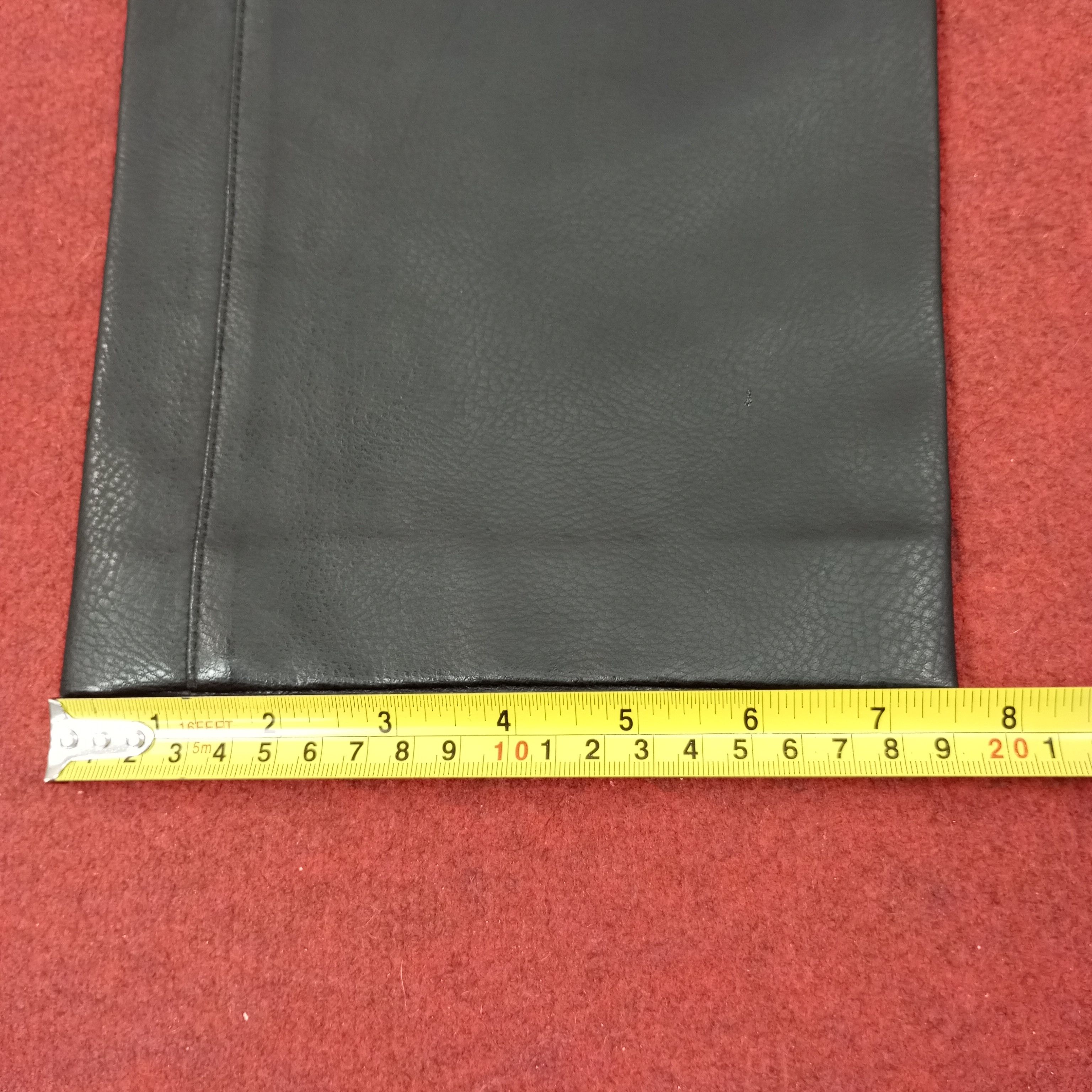Marella Marella Tricot Fashion Style Leather Pants Size 28" / US 6 / IT 42 - 10 Thumbnail