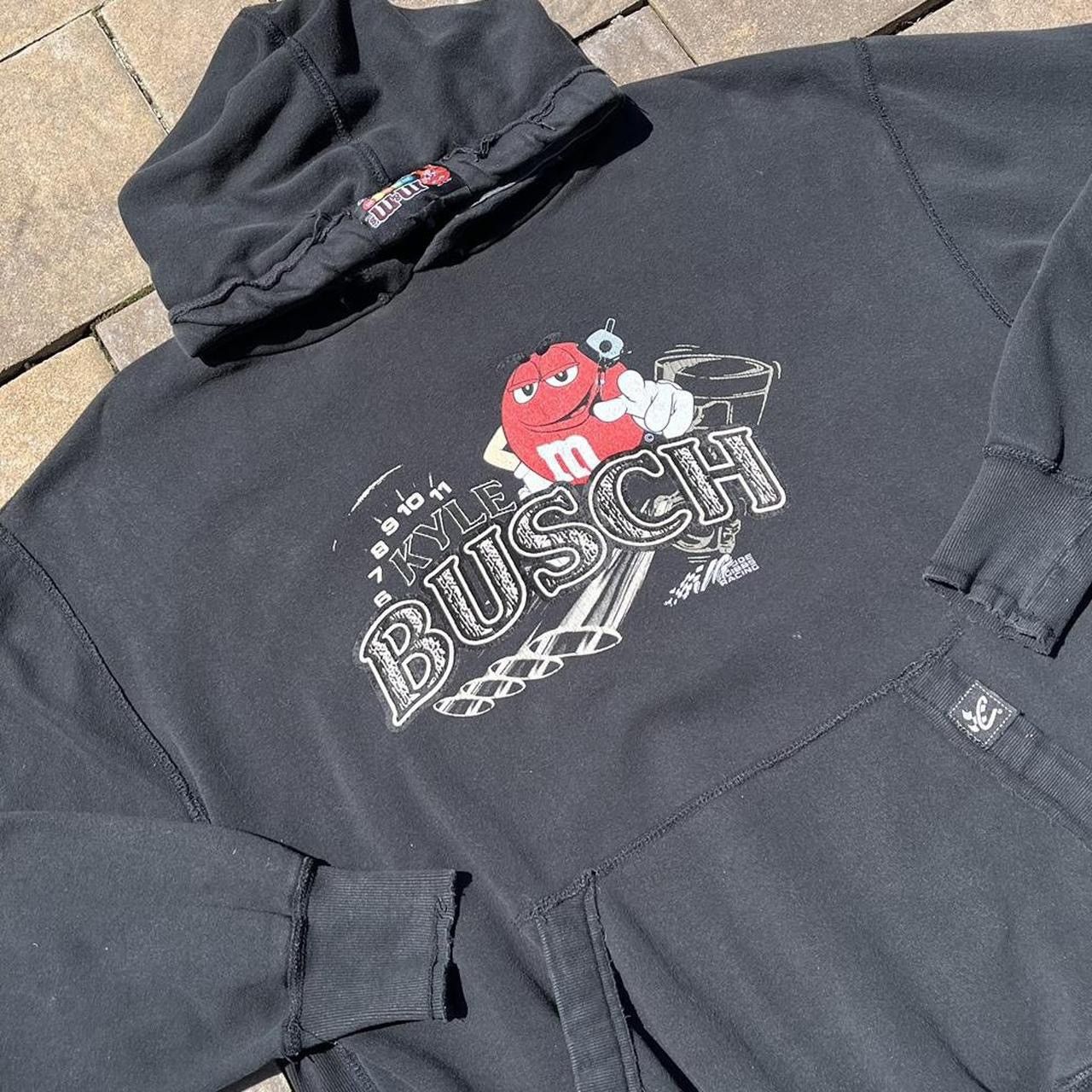 Chase Authentics × NASCAR × Vintage Vintage Chase Authentics NASCAR M&M Racing Hoodie Sweatshirt Size US XXL / EU 58 / 5 - 3 Thumbnail