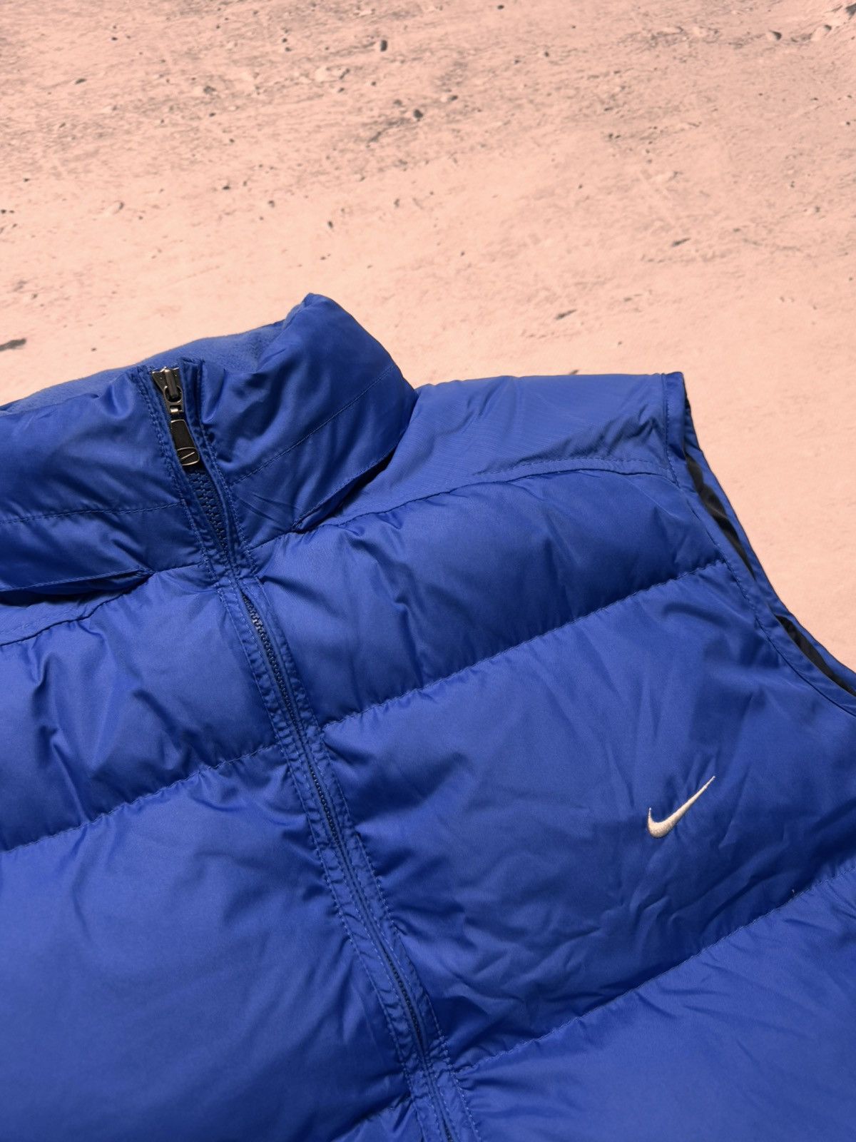 Nike × Nike ACG NIKE PUFFER DOWN BASIC LOGO WHITE OVERSIZE VEST Size US L / EU 52-54 / 3 - 4 Thumbnail