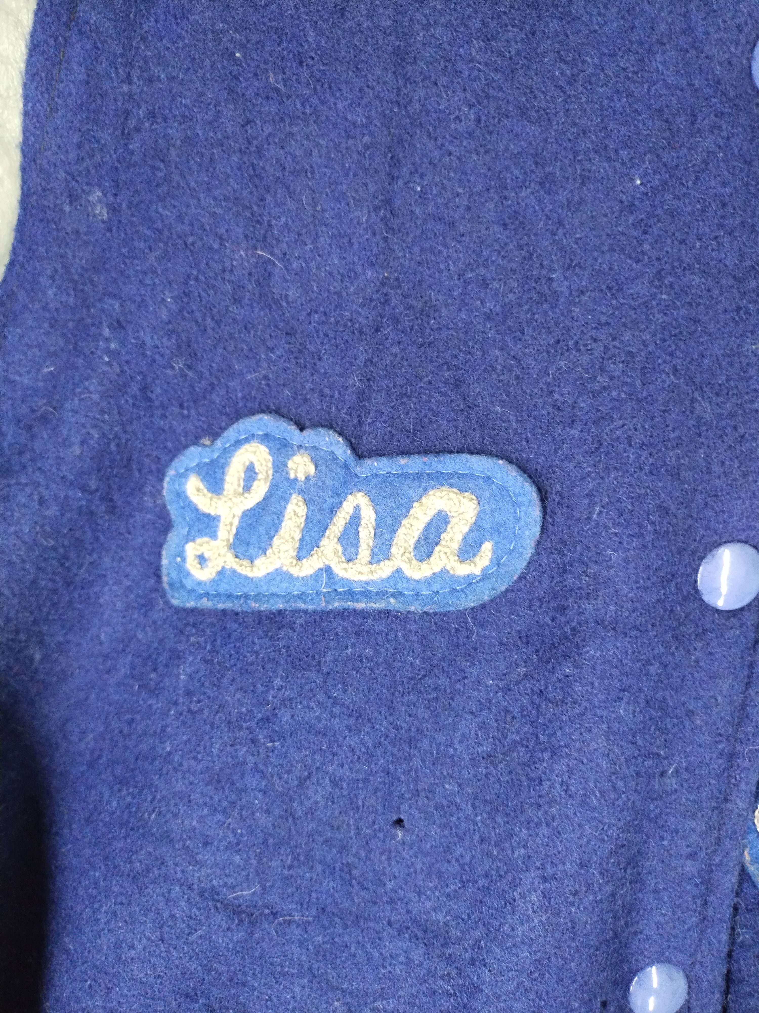 Vintage Vintage Lisa Olympik Trojen Varsity Leather Wool Jacket Size US M / EU 48-50 / 2 - 9 Thumbnail