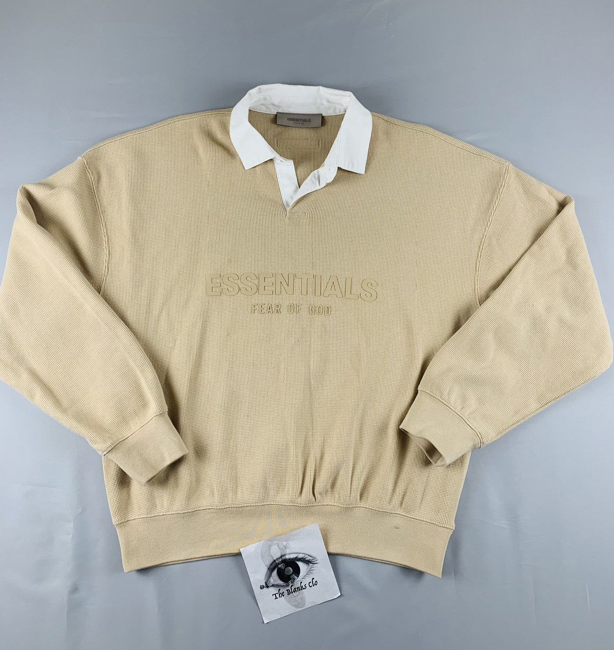 Fear of God Waffle Henley Rugby Sand color Size US XXS / EU 40 - 1 Thumbnail