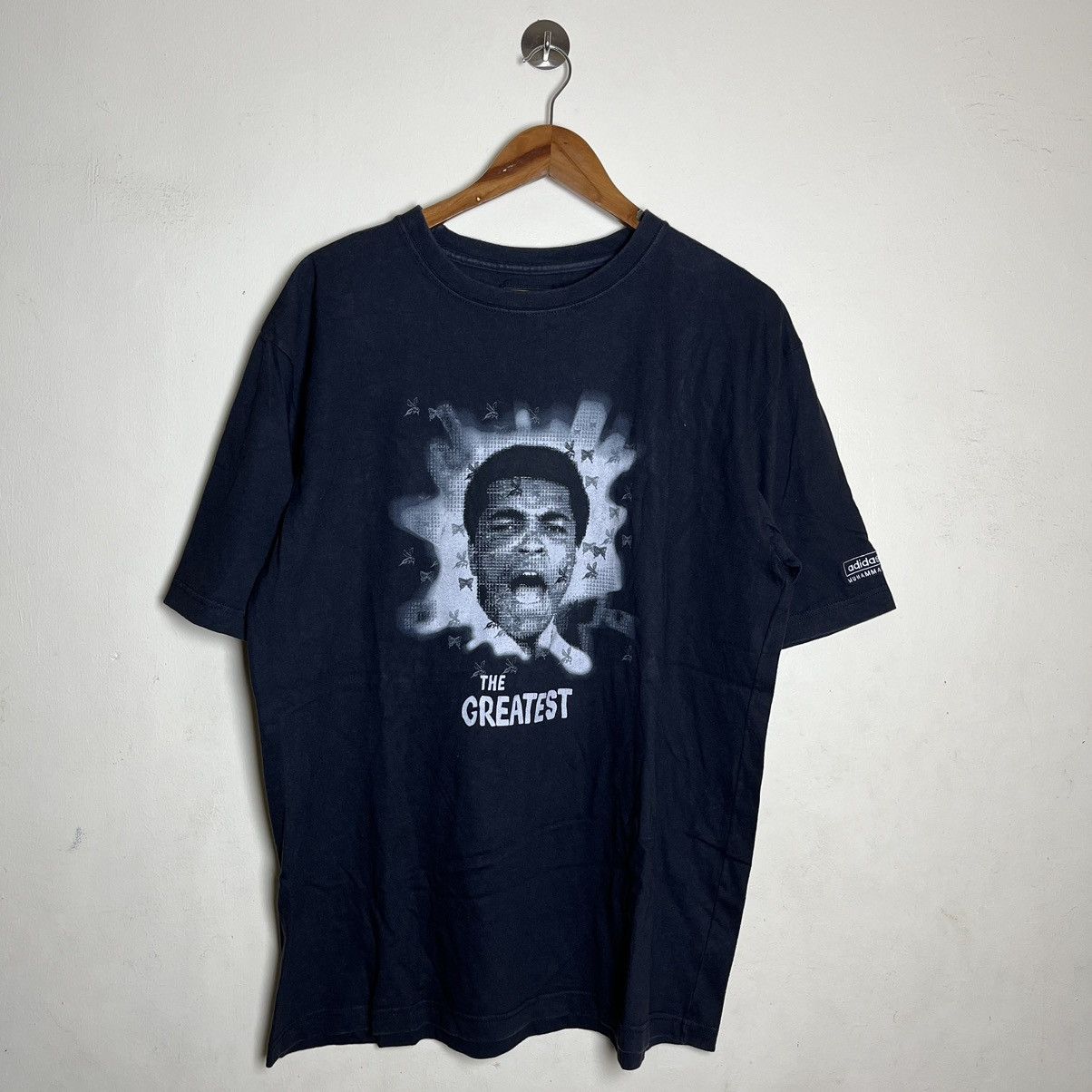 Adidas Vintage Adidas x Muhammad Ali Shirt Size US L / EU 52-54 / 3 - 1 Thumbnail