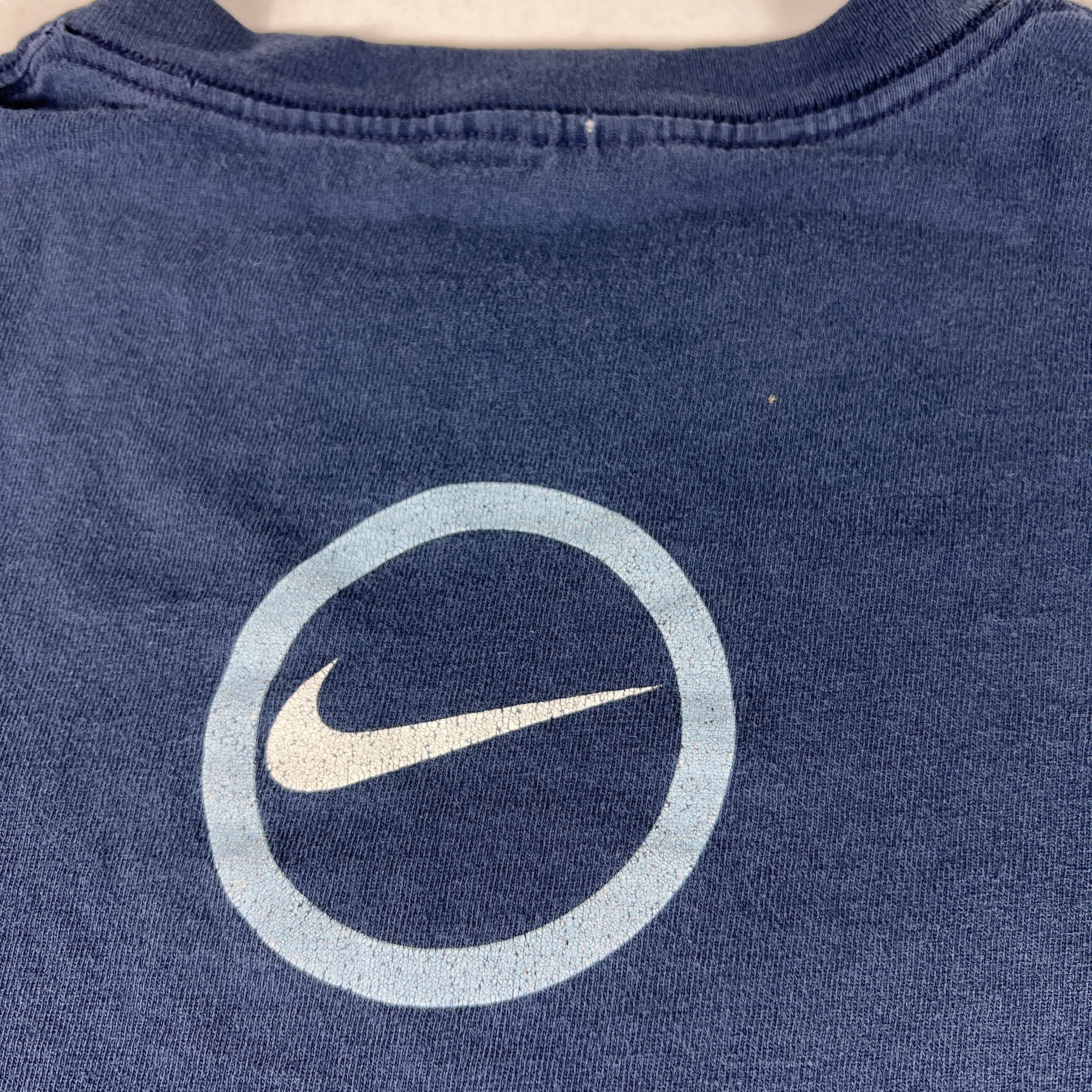 Nike × Vintage VTG Nike Swoosh Shirt Double Sided Short Sleeve Tee USA Made Size US M / EU 48-50 / 2 - 9 Thumbnail