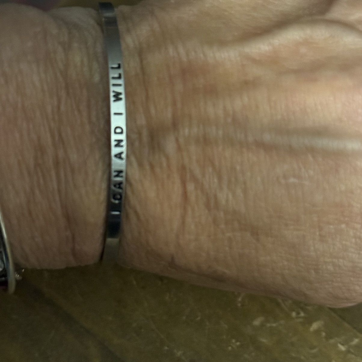 Other MantraBand SS I can and I will cuff bangle bracelet Size ONE SIZE - 3 Thumbnail