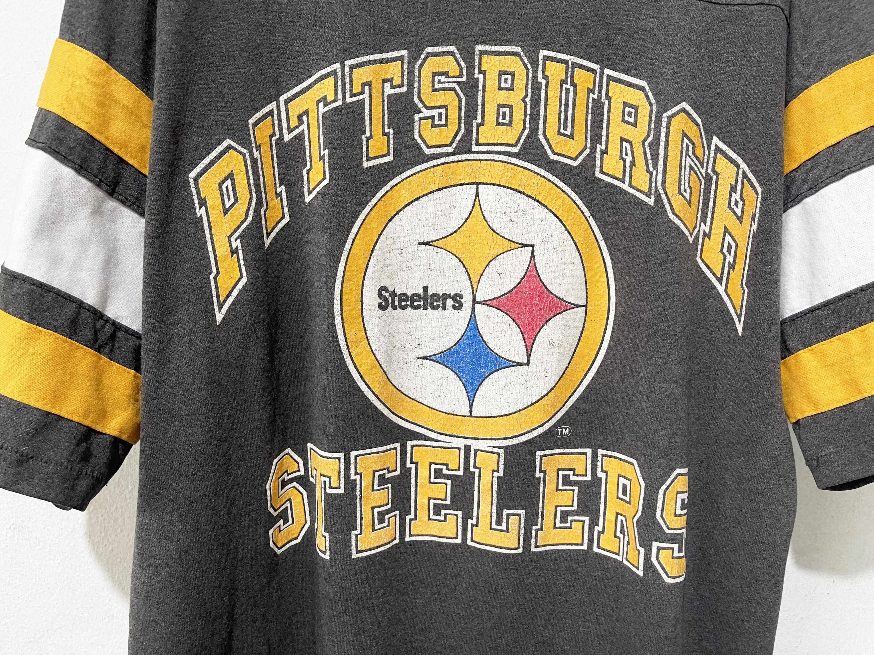 NFL × Vintage Vintage 90s Pittsburgh Steelers Jersey Size US L / EU 52-54 / 3 - 2 Thumbnail