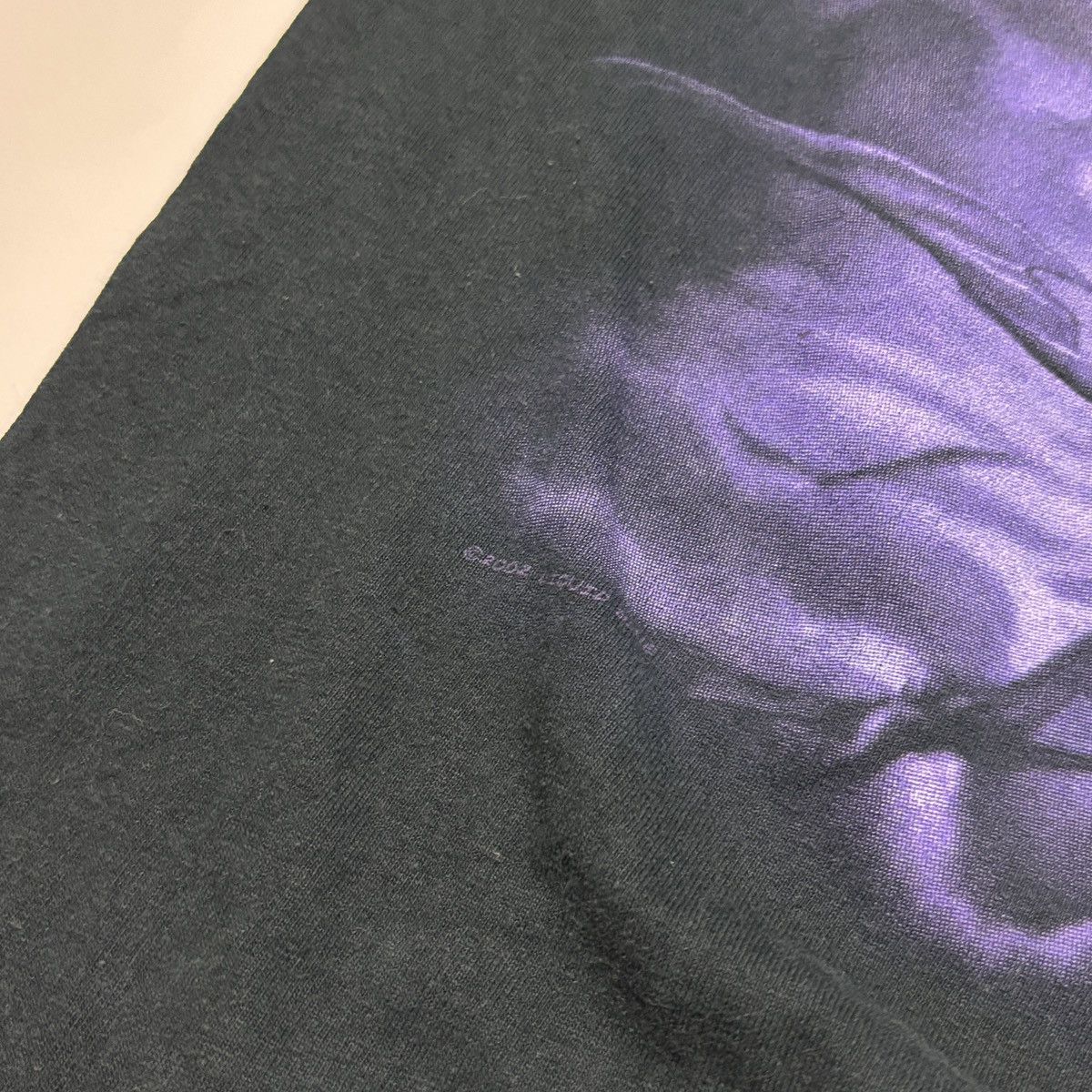 Liquid Blue × Vintage CRAZY LIQUID BLUE VINTAGE 2002s T-SHIRT DRAGON GOTHIC OPIUM Size US XL / EU 56 / 4 - 4 Thumbnail