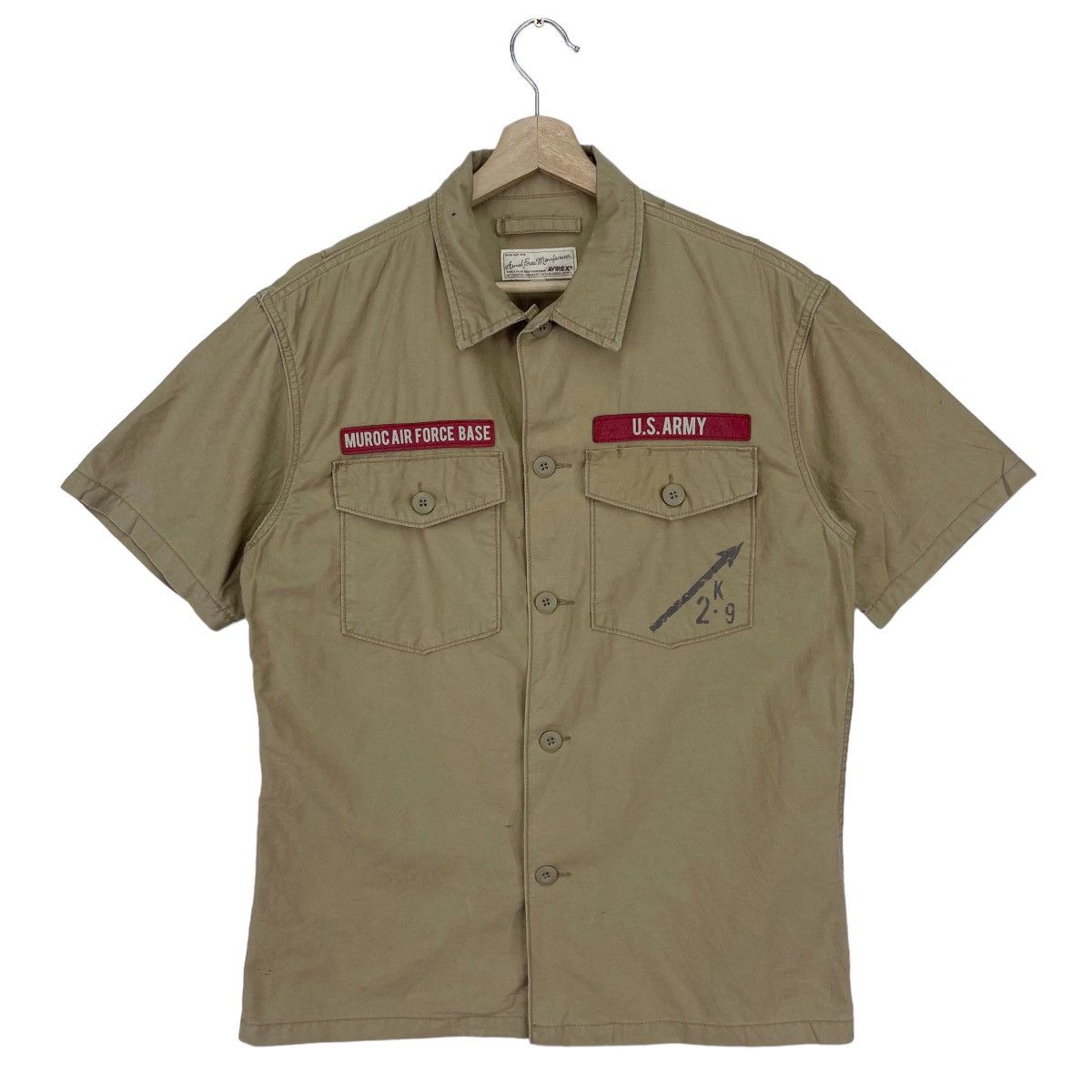 Avirex Vintage Avirex Camp Muroc Button Shirt Size US M / EU 48-50 / 2 - 2 Thumbnail