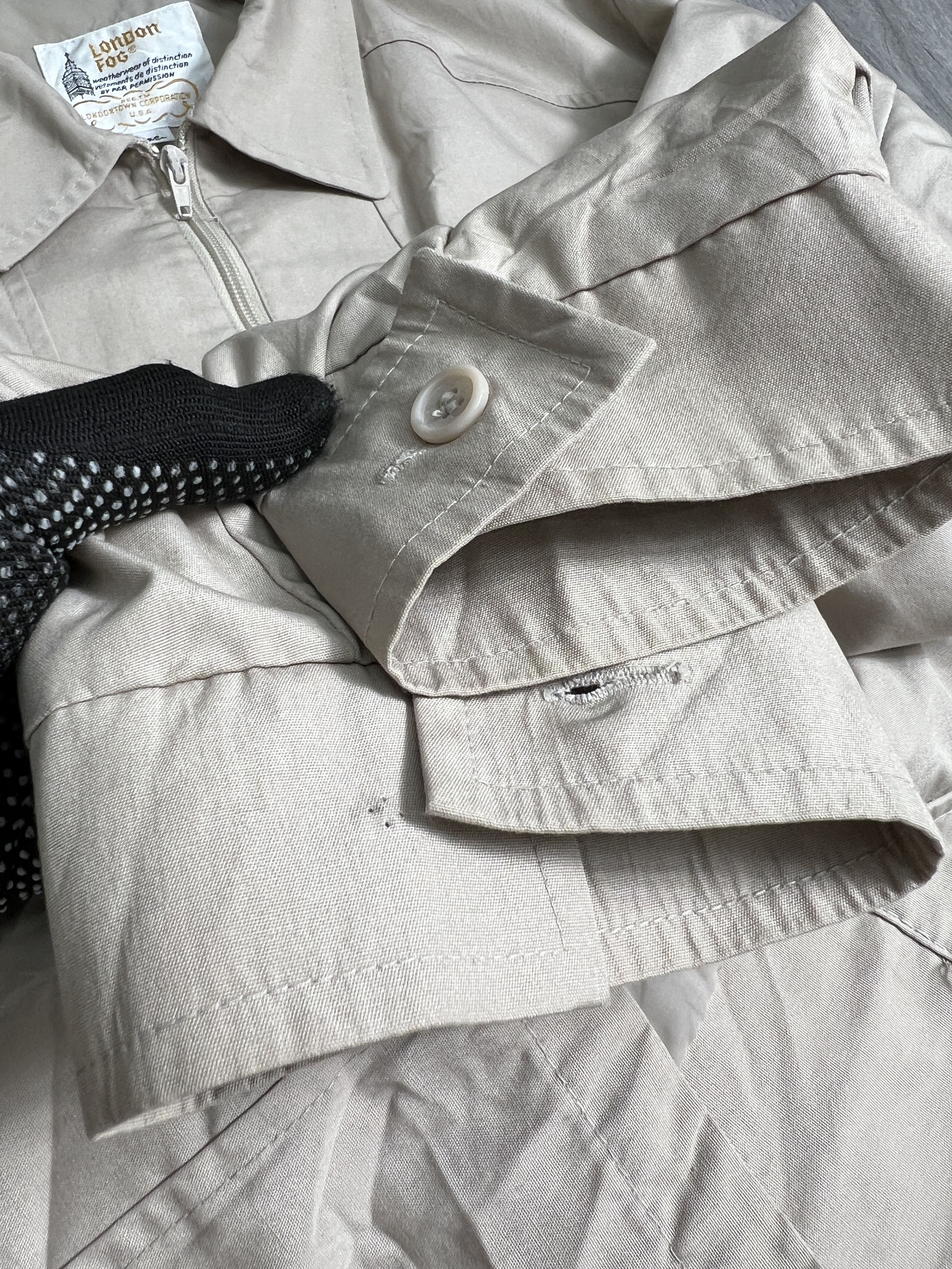 London Fog Vintage London Fog Full Zip Light Jacket (44) JKA416 Size US L / EU 52-54 / 3 - 3 Thumbnail