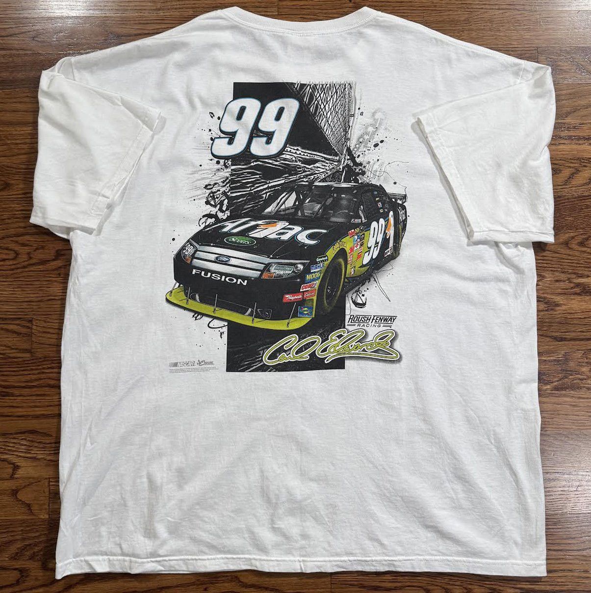Vintage Vintage Chase Authentics Carl Edwards Racing T Shirt 3XL Size US XXL / EU 58 / 5 - 3 Thumbnail