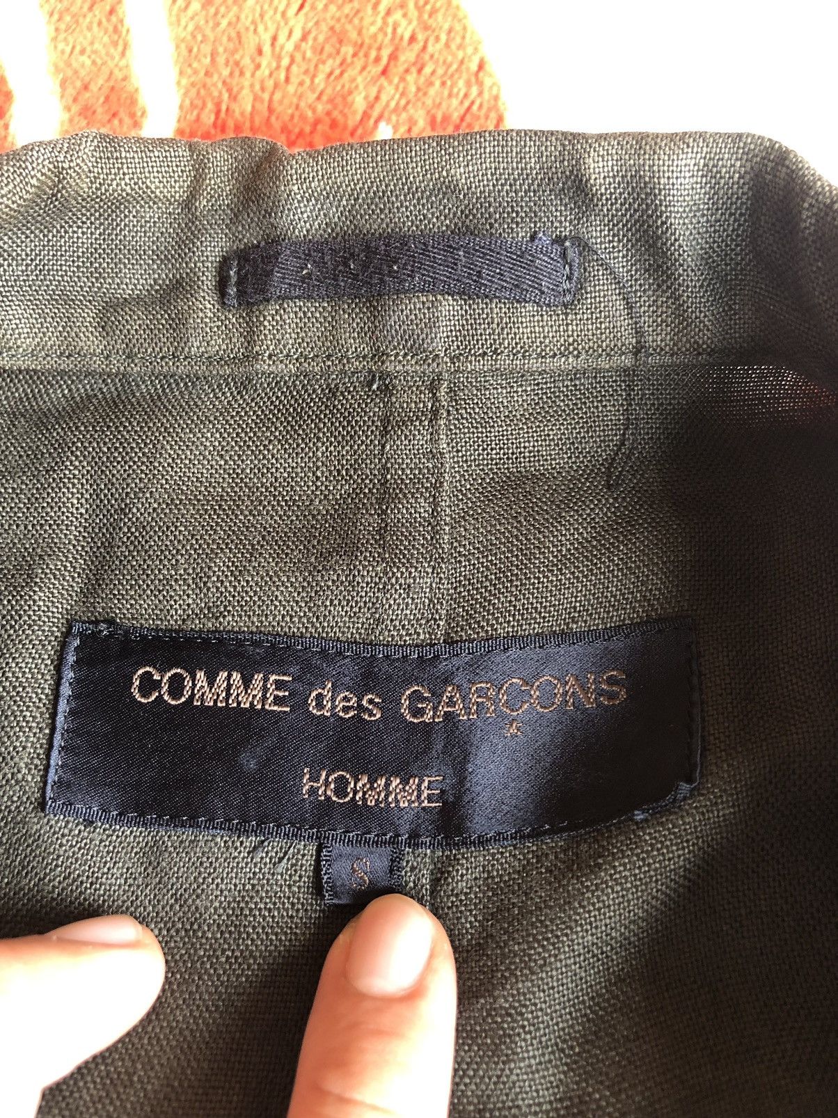 Comme des Garcons AD1998 Vintage Comme Des Garçons Linen Lin Lining Jacket Size US S / EU 44-46 / 1 - 13 Thumbnail