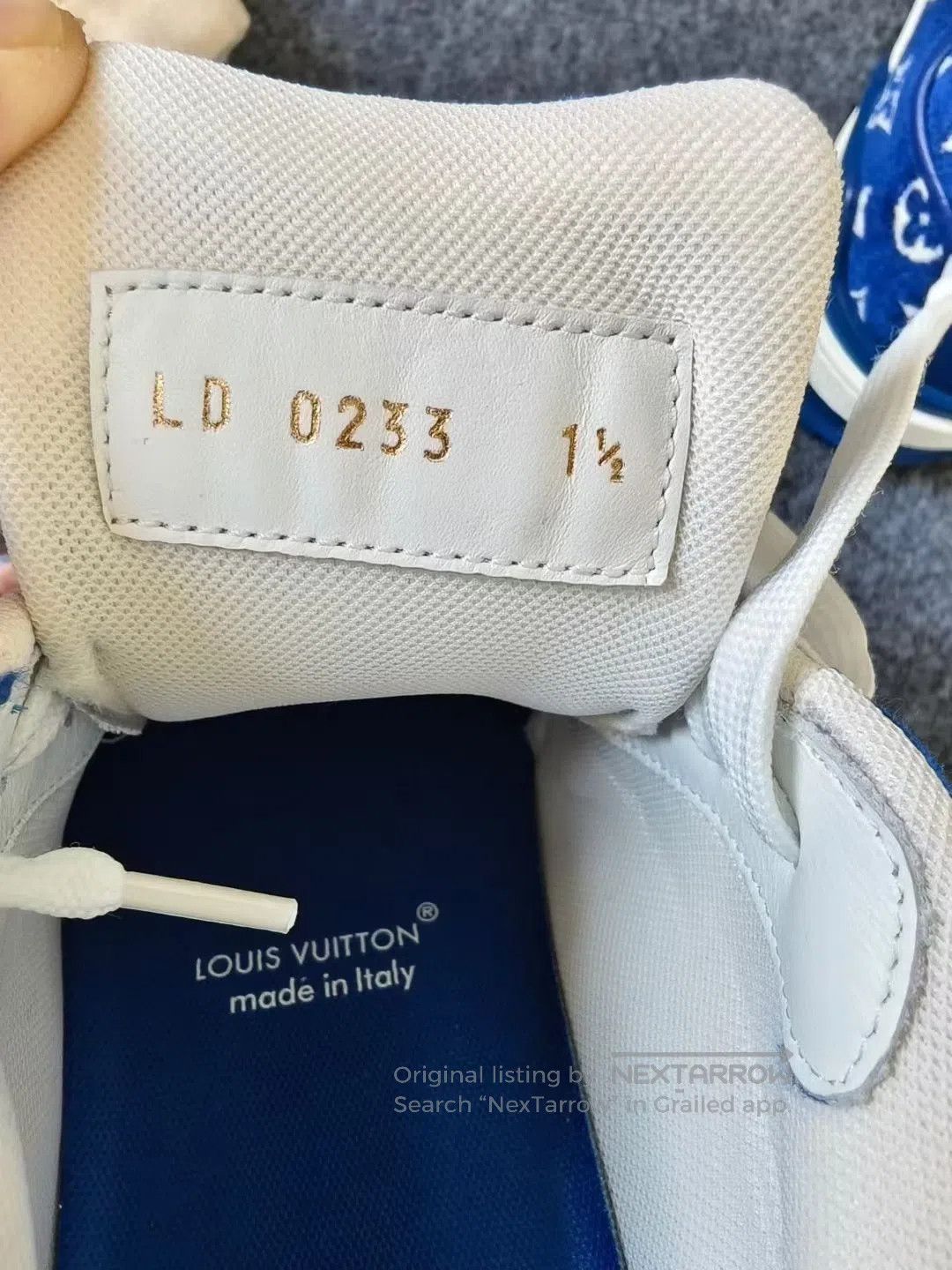 Louis Vuitton Louis Vuitton Low Top Laced Fashion Sneakers| Size US 5 / IT 35 - 8 Thumbnail