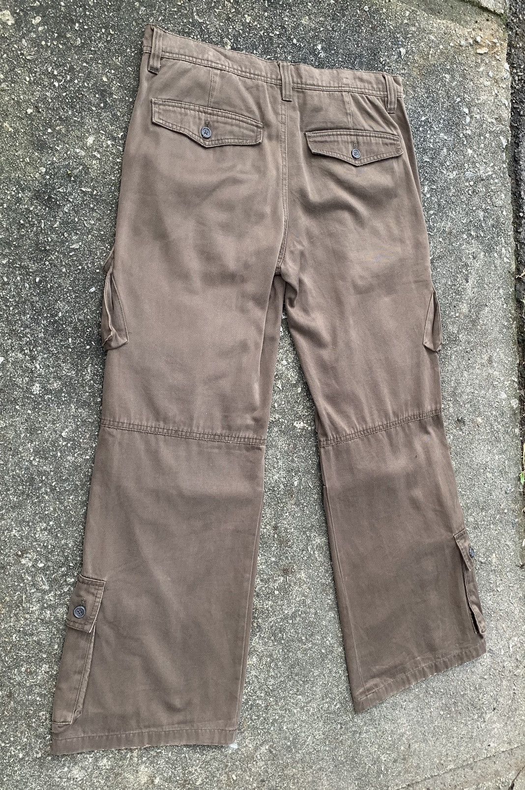 Japanese Brand × Tornado Mart Rare Tornado Mart Multipocket Flare Cargo Pants Size US 33 - 6 Thumbnail