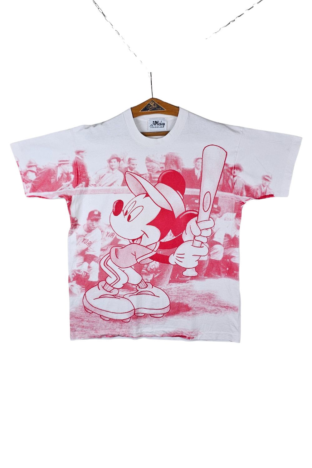 Disney 1992 Jerry Leigh x Disney Mickey Baseball AOP Tee - USA (L) Size US L / EU 52-54 / 3 - 1 Thumbnail