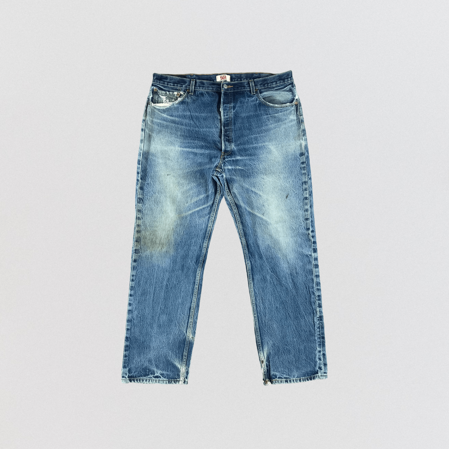 Levi's × Vintage Vintage Blue Wash Levis 501 Jeans-JM3025 Size US 40 / EU 56 - 1 Thumbnail