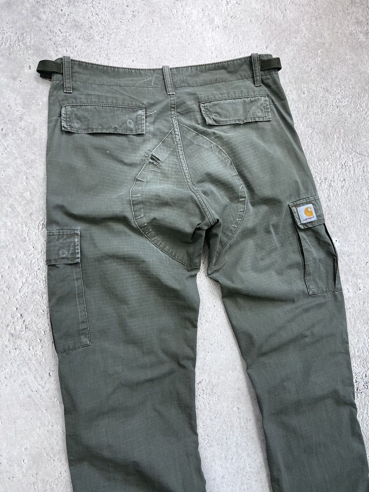 Carhartt × Vintage Vintage Carhartt cargo pants Washed distressed Y2K Size US 30 / EU 46 - 10 Thumbnail