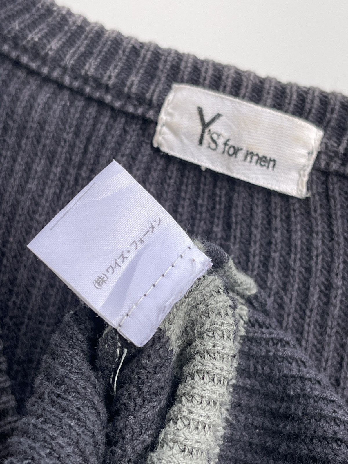 Y's for Men Ys For Men Jumper Knitted Size US L / EU 52-54 / 3 - 6 Thumbnail