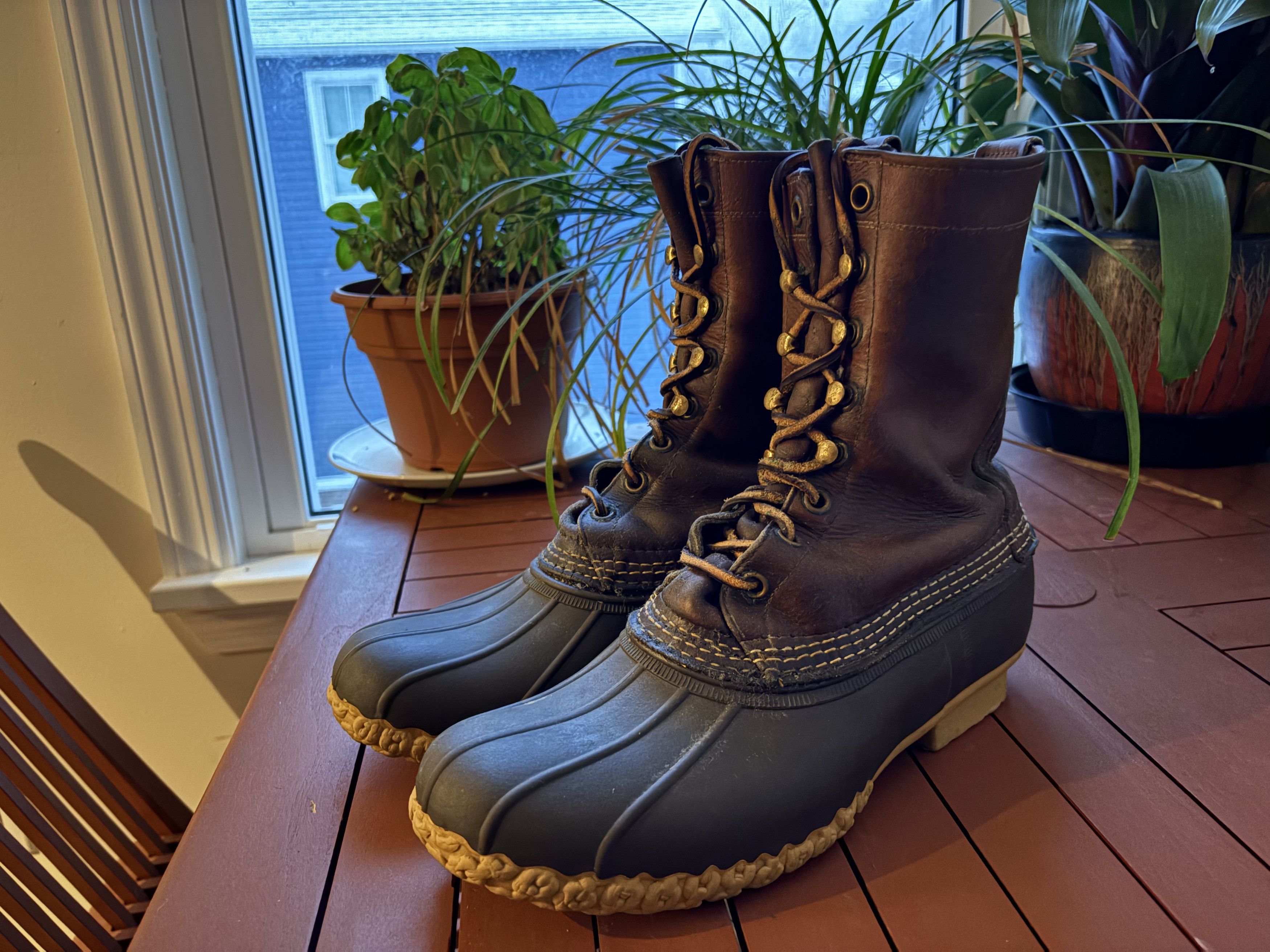 L.L. Bean Antique/Vintage 60's 70's Maine Hunting Shoe Bean Boot Size US 11 / EU 44 - 1 Thumbnail