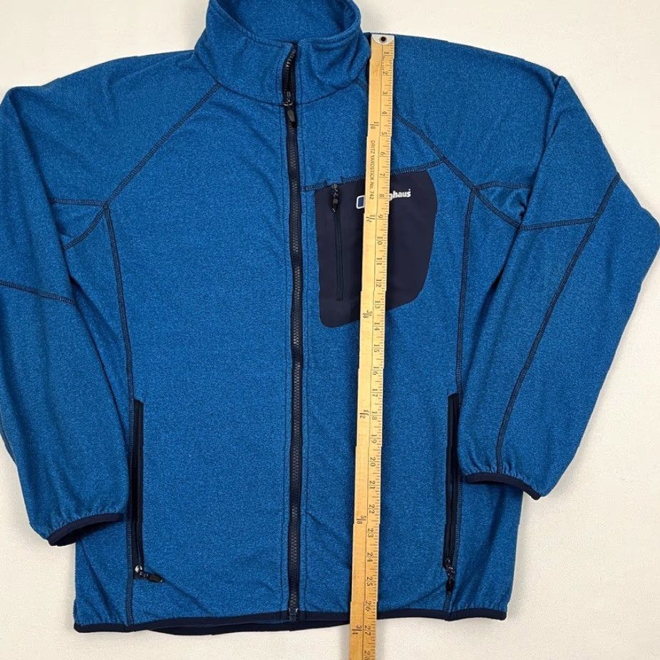 Berghaus Berghaus Kedron Jacket Mens Large Blue Fleece Hiking Outdoor Trekking Full Zip Size US L / EU 52-54 / 3 - 4 Thumbnail