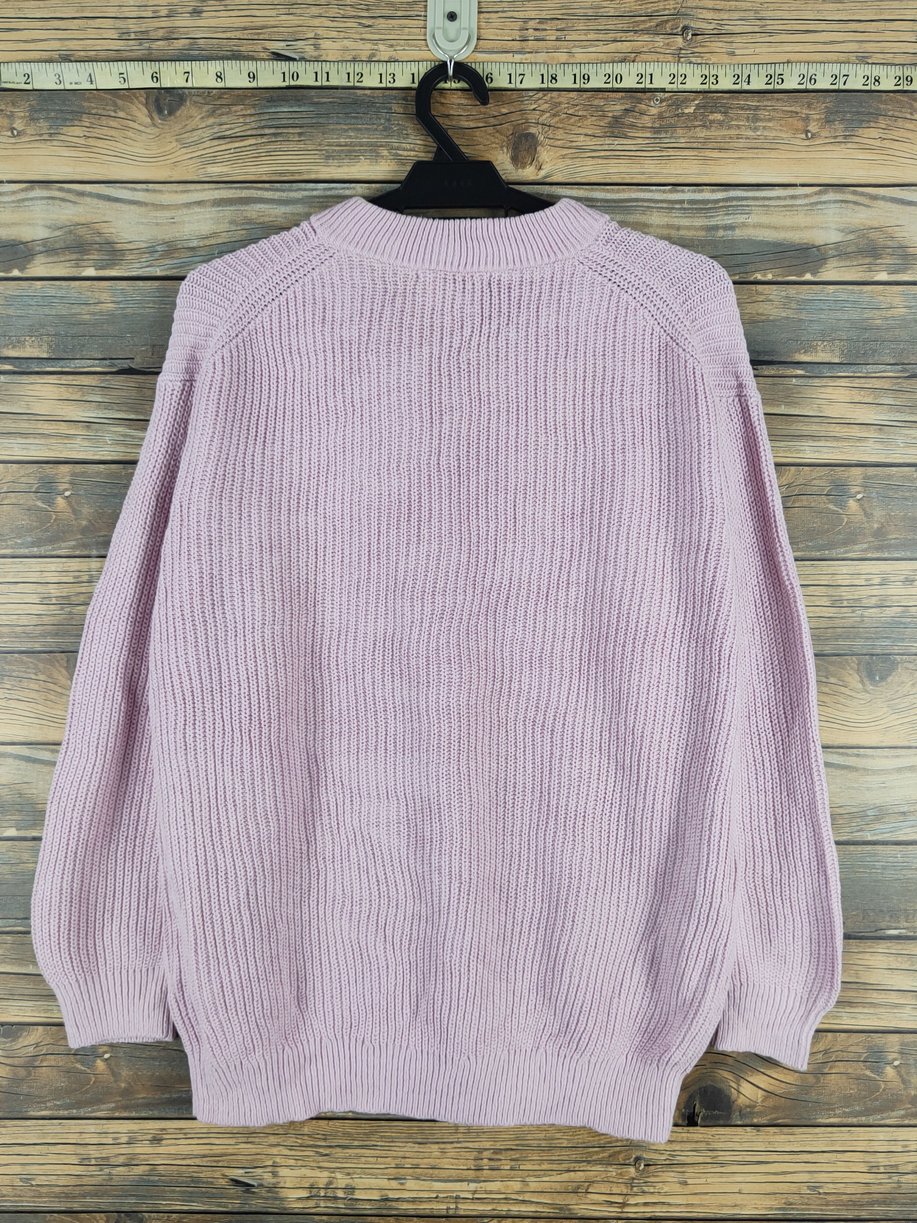 Vintage Uniqlo Light Purple Knitwear Sweatshirts #W1463 Size S / US 4 / IT 40 - 7 Thumbnail