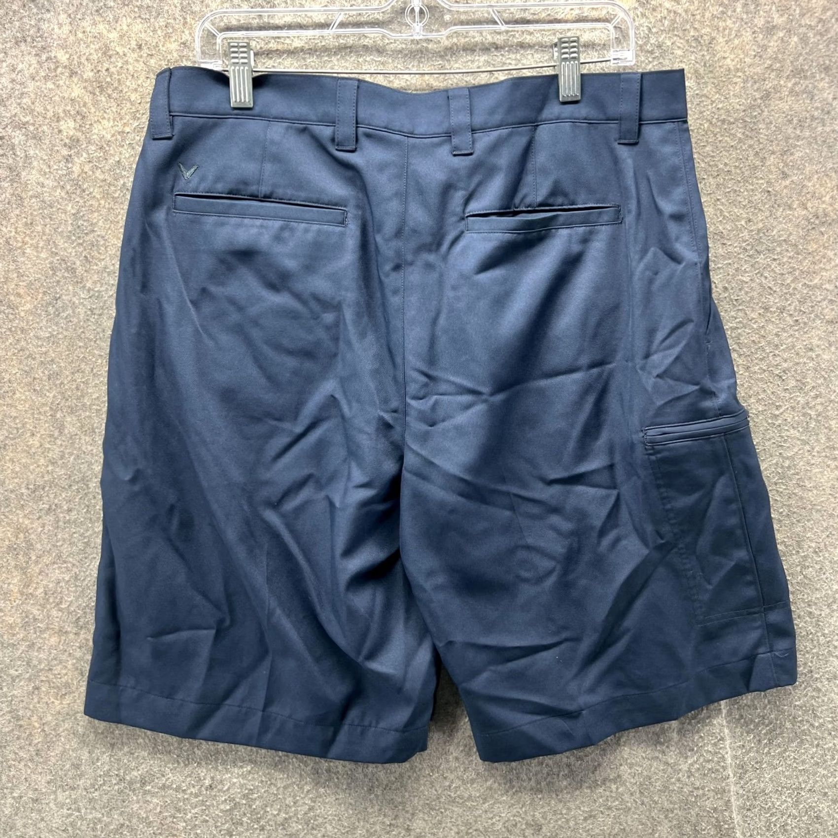 Callaway Callaway Shorts Mens 34 Blue Golf Performance Zip Pocket 10 Inseam Athletic Size US 34 / EU 50 - 2 Thumbnail
