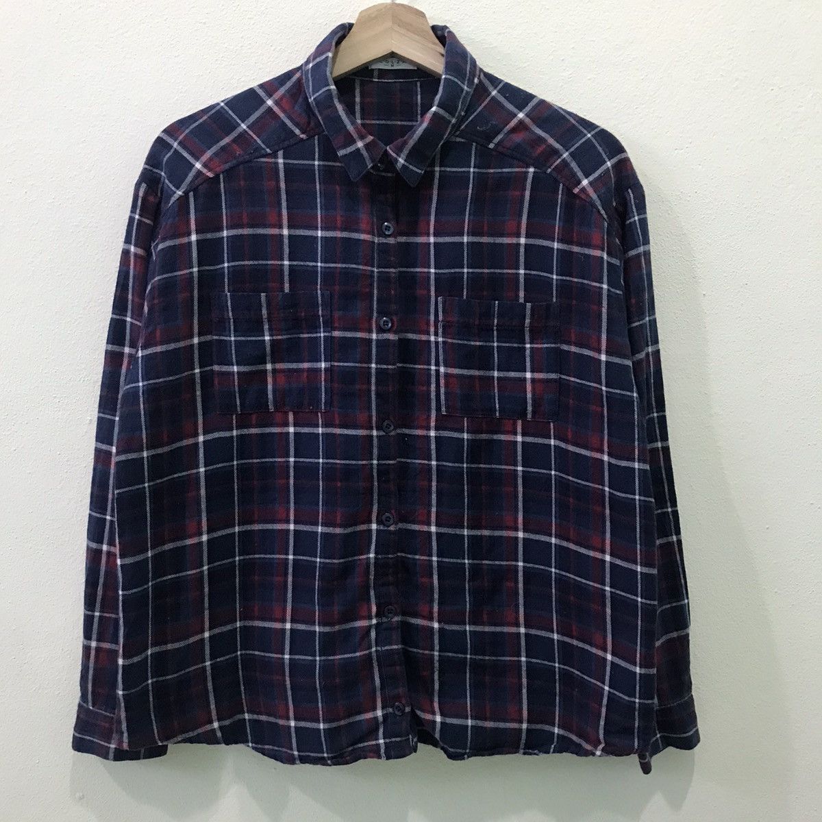 Flannel × Japanese Brand Vintage Colza Plaid Tartan Flannel Shirt Size M / US 6-8 / IT 42-44 - 2 Thumbnail