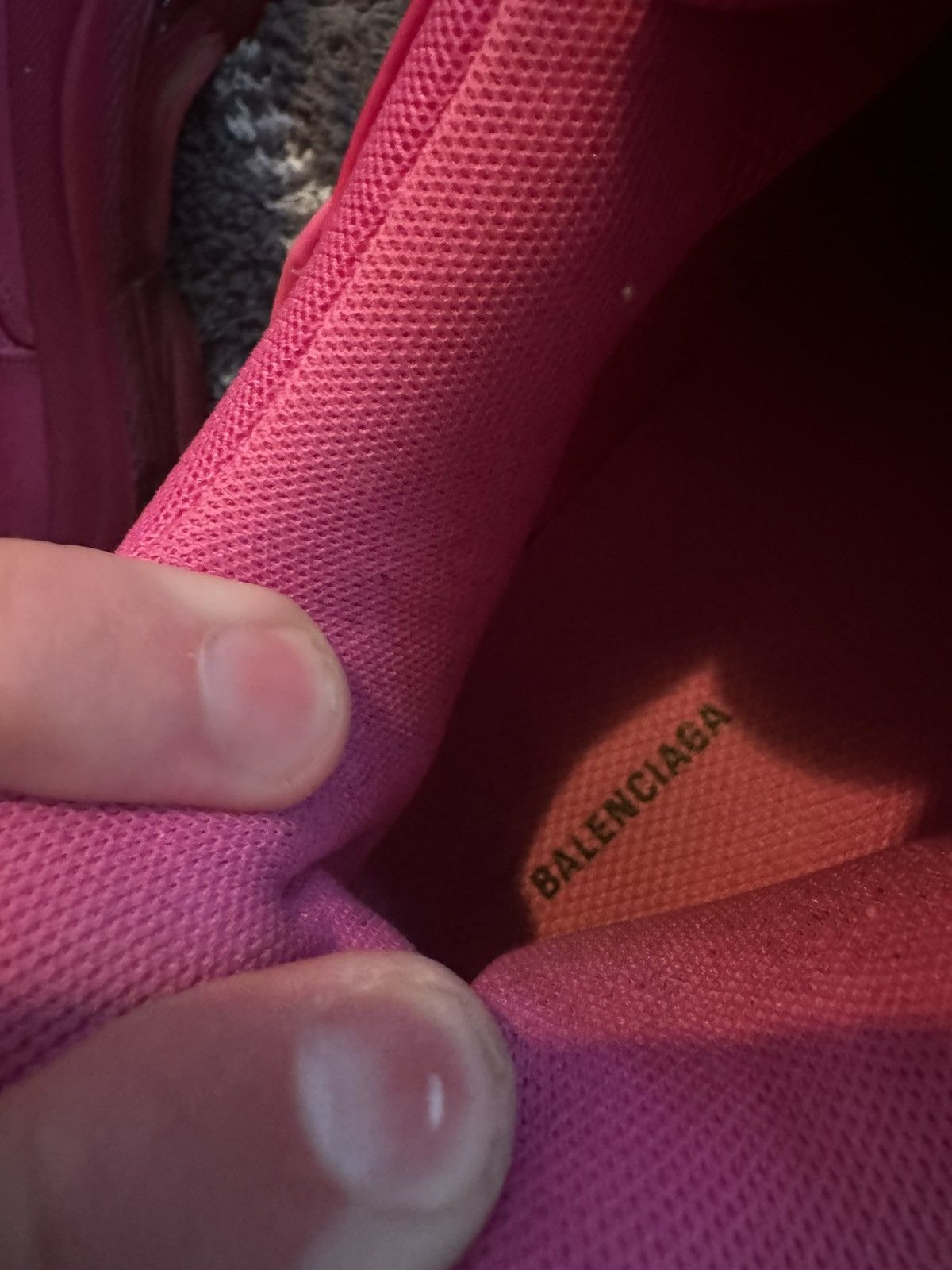 Balenciaga BALENCIAGA TRIPLE S PINK SNEAKERS Size US 10 / EU 43 - 10 Thumbnail