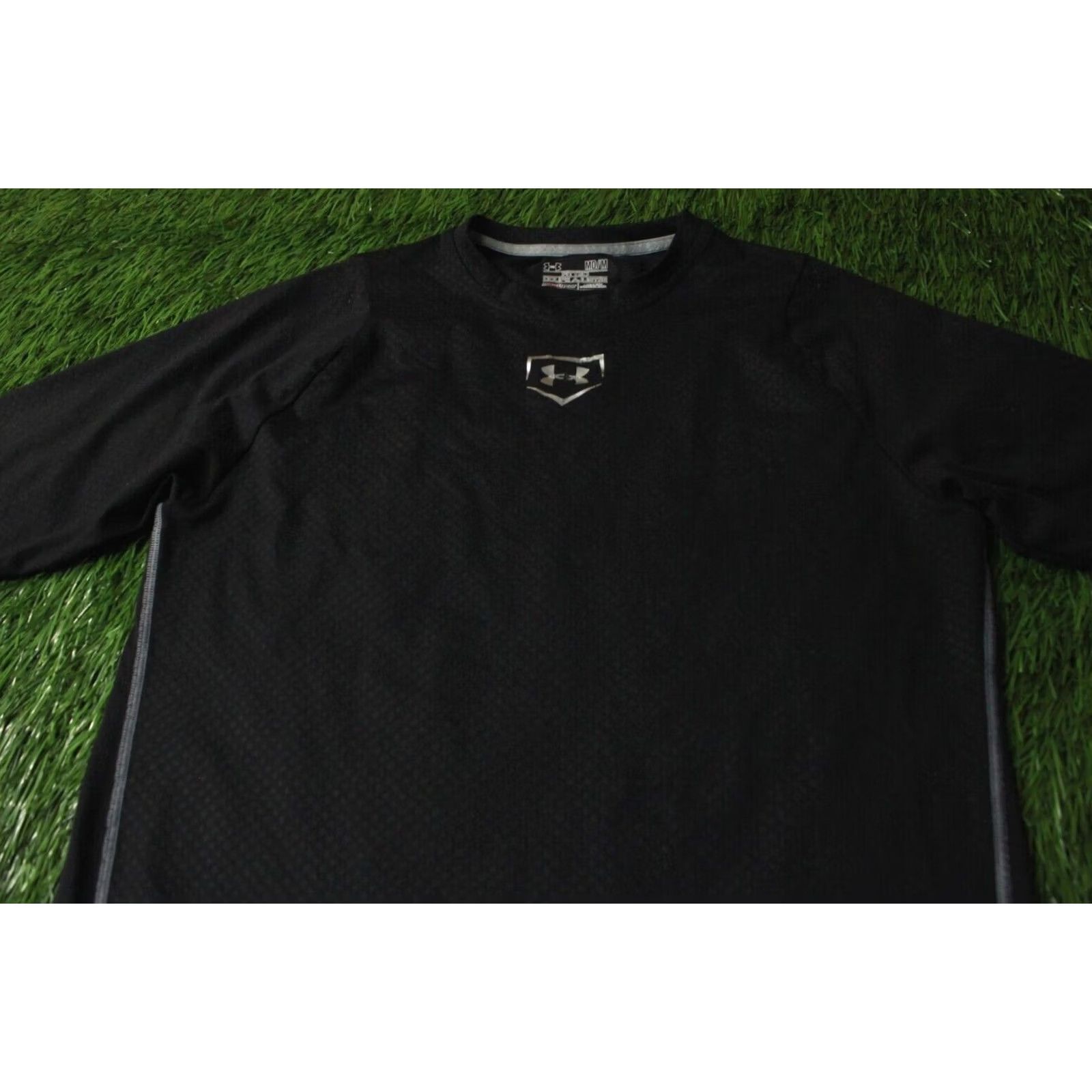 Under Armour UNDER ARMOUR HEATGEAR ORIGINAL MEN SHIRT TEE SIZE M BLACK SHORT SLEEVE T-SHIRT ACTIVEWEAR DOMESTIC MEXICO Logo Size US M / EU 48-50 / 2 - 2 Thumbnail