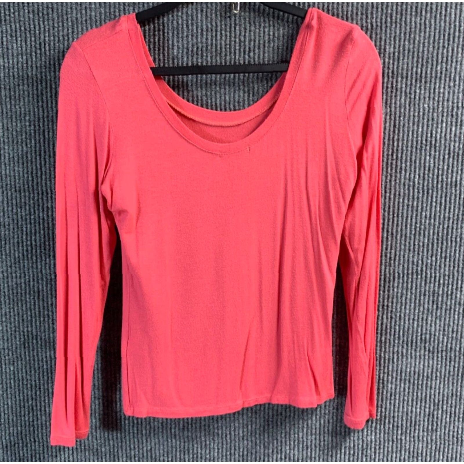 Vintage Charlotte Russe Womens XL Pink Long Sleeve Pullover Tunic USA Polyester Size XL / US 12-14 / IT 48-50 - 3 Thumbnail
