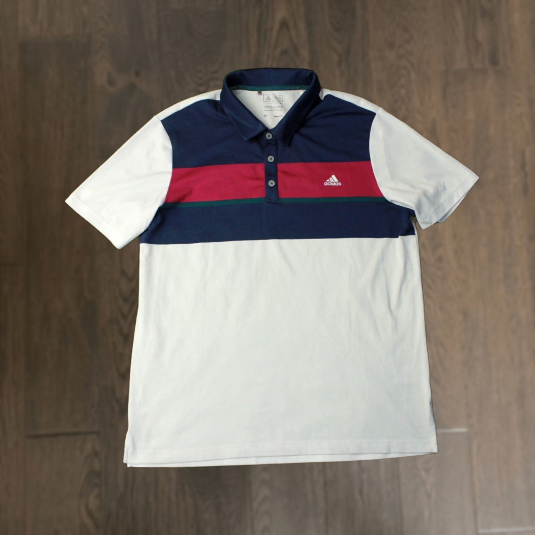 Adidas ADIDAS PERFORMANCE CLIMACOOL ORIGINAL 2017 MEN POLO SHIRT JERSEY SIZE L Size US L / EU 52-54 / 3 - 1 Thumbnail