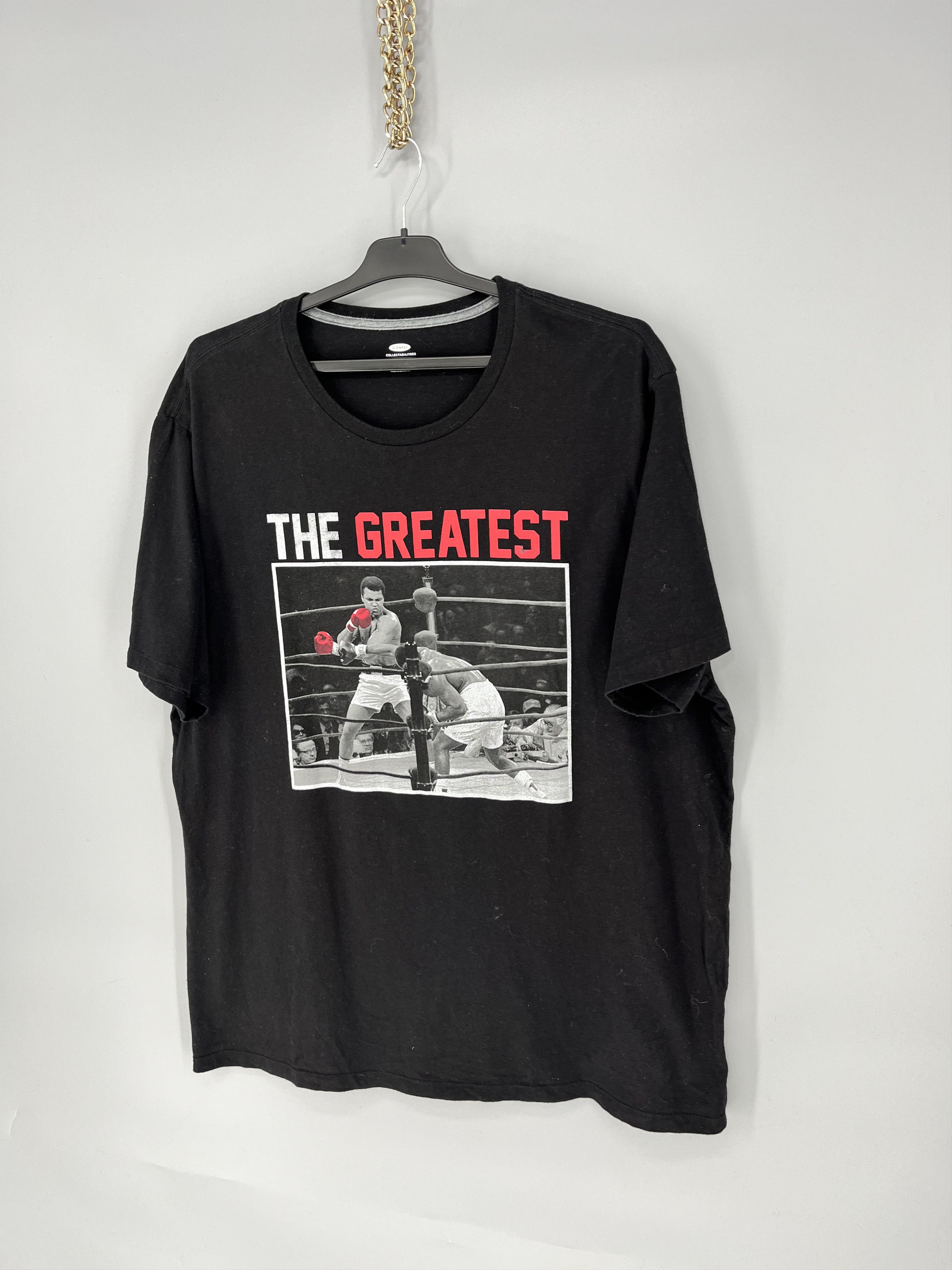 Vintage Y2K The Greatest Muhammad Ali American Boxer Faded Tshirts Size US XXL / EU 58 / 5 - 3 Thumbnail
