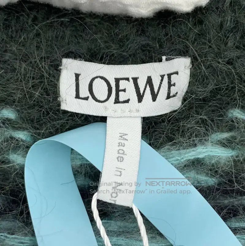Loewe Loewe Green Mohair Knit Sweater . Size S / US 4 / IT 40 - 5 Thumbnail